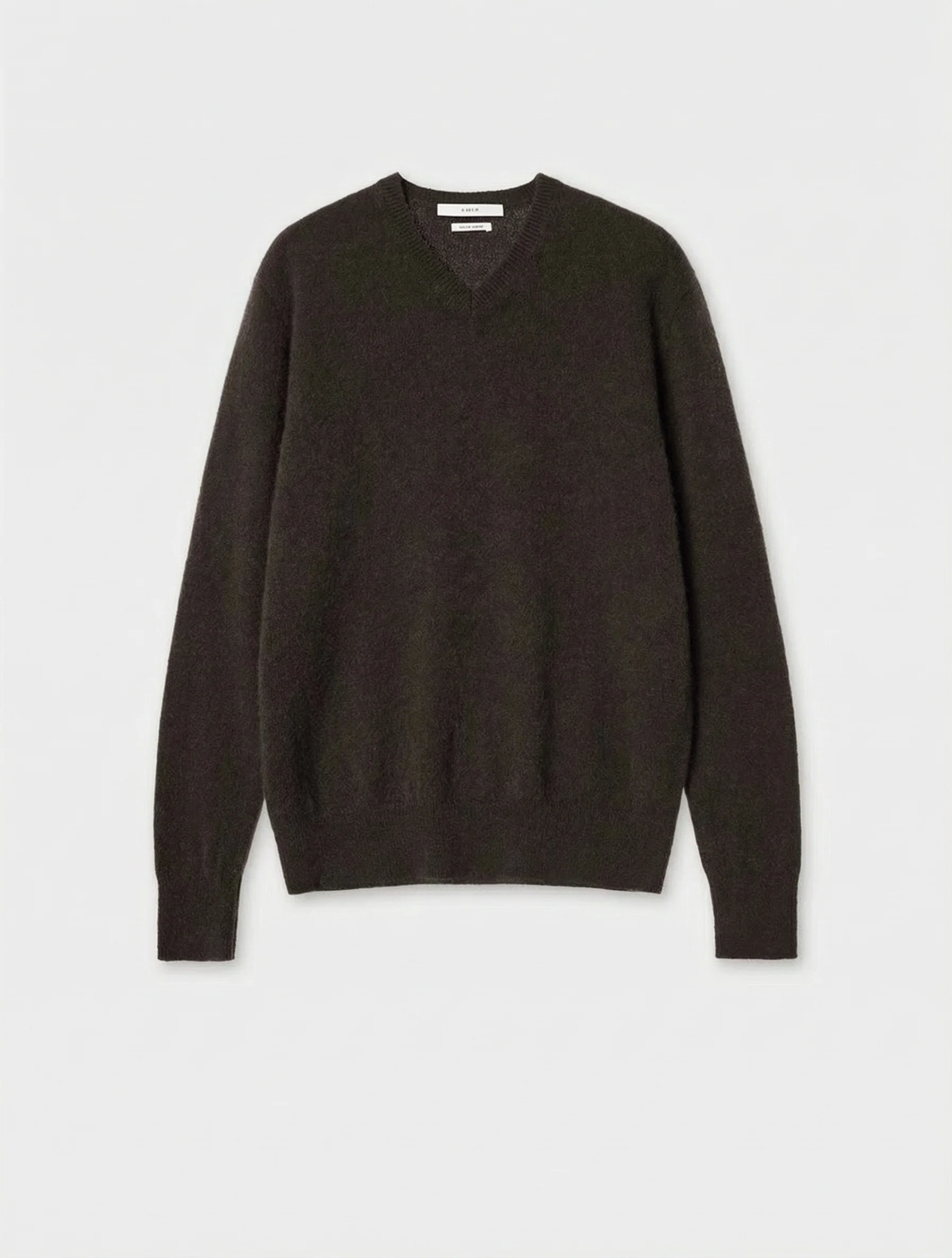 Brushed V-Neck Sweater - Image 7