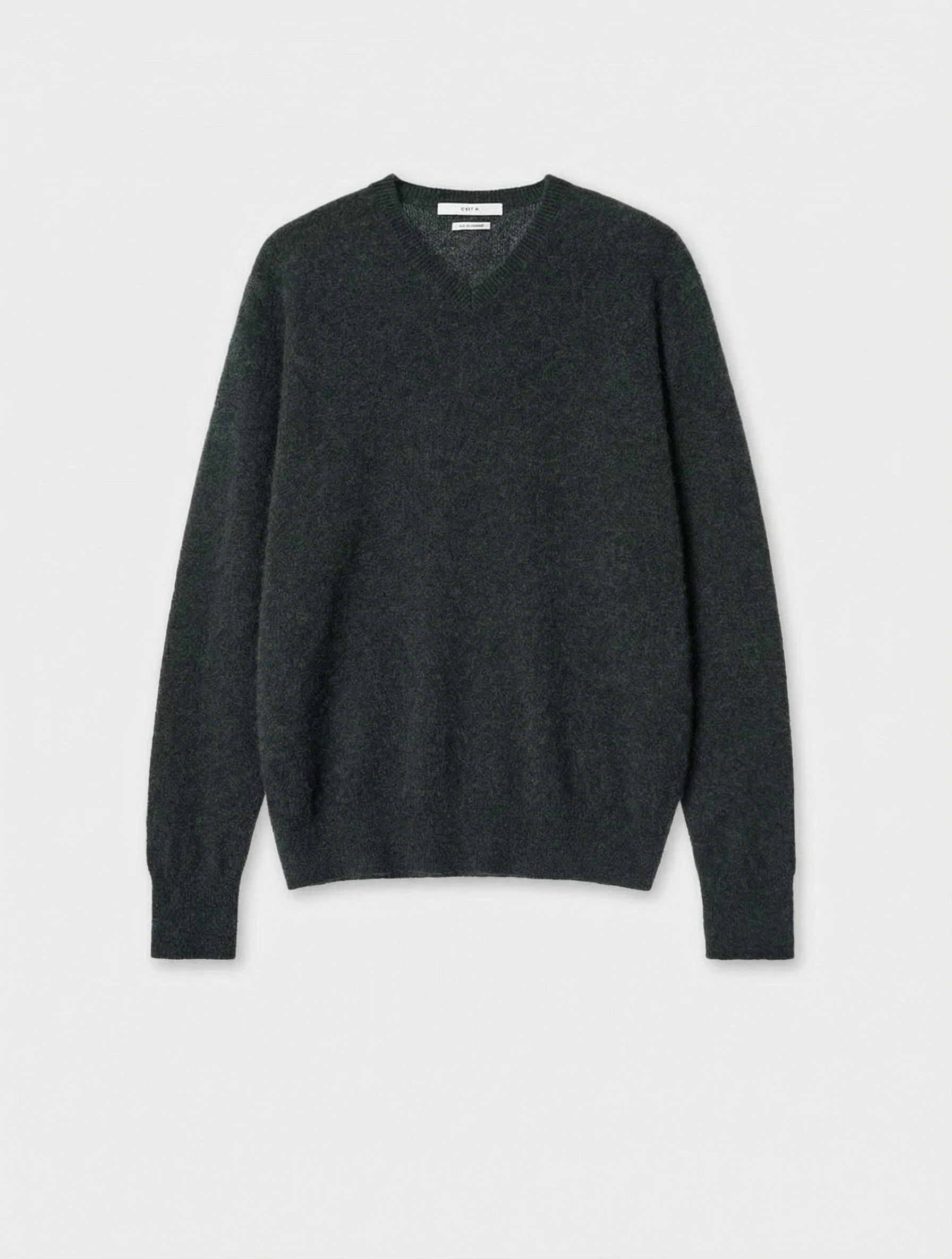 Brushed V-Neck Sweater - Image 8