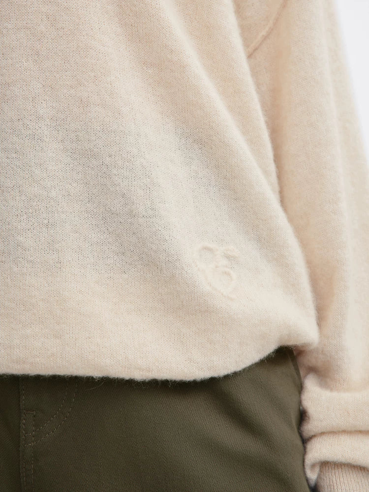 Brushed V-Neck Sweater - Image 4