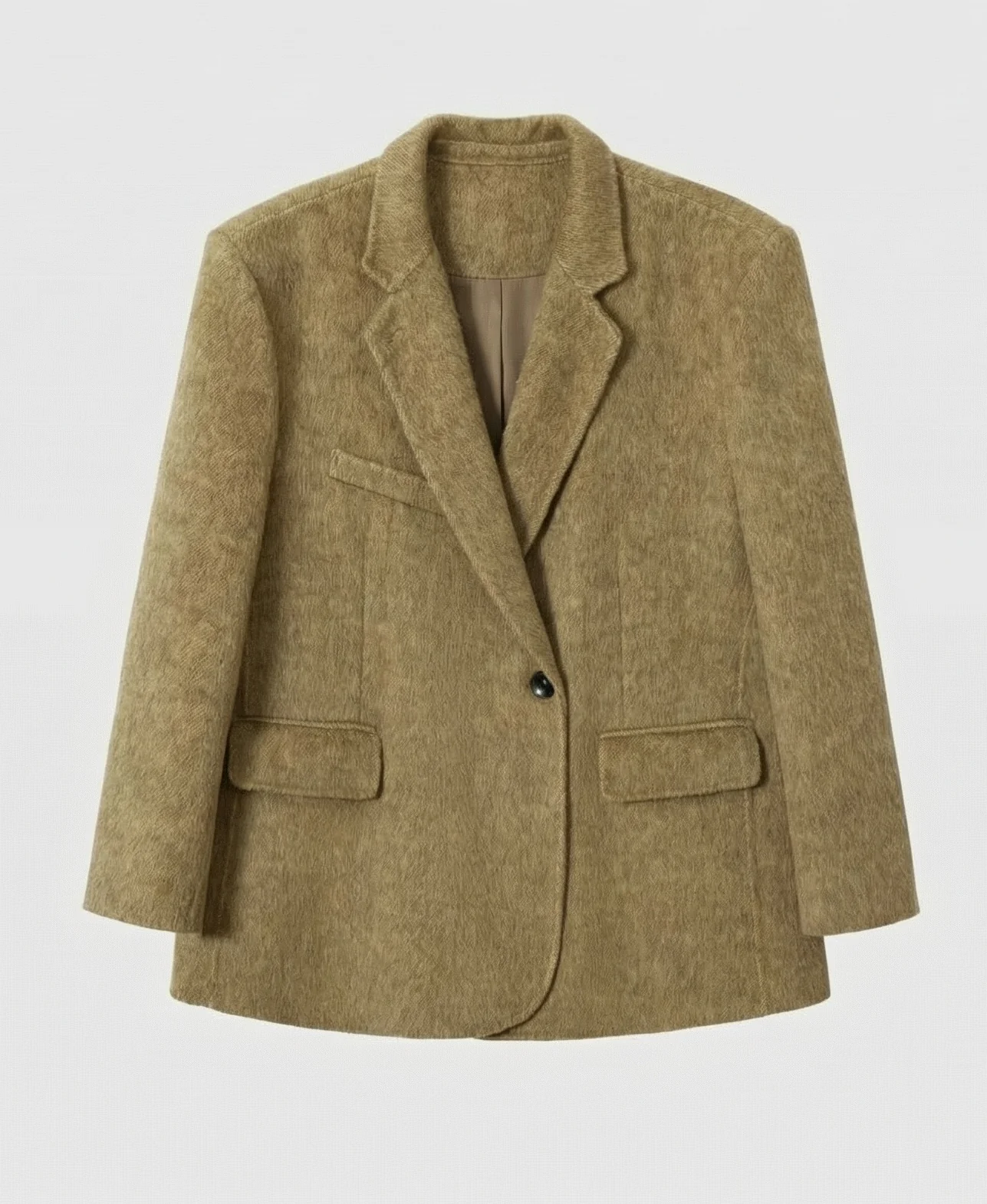 Brushed Wool Blazer - Image 5