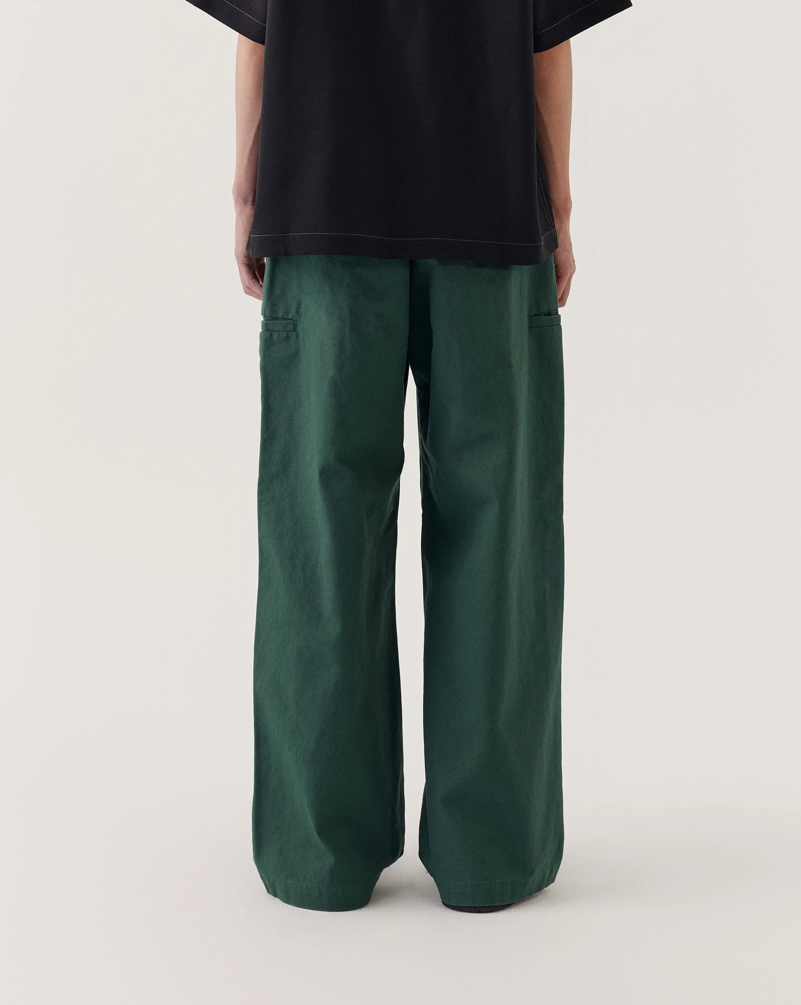 Bryson Green Wide-Leg Utility Pants - Image 6
