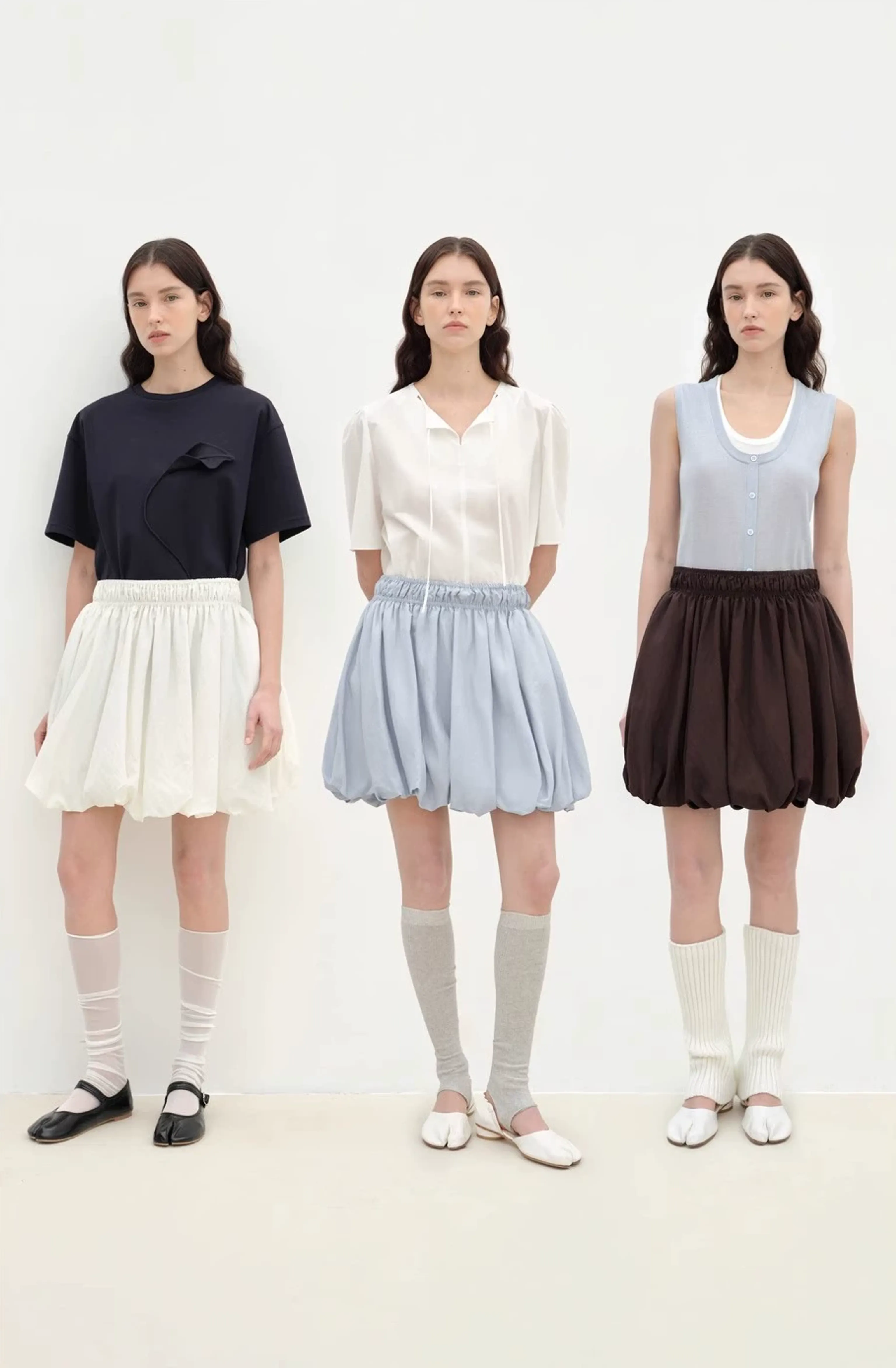 Bubble Hem Mini Skirt - Image 2