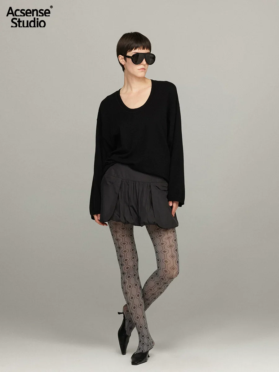 Bubble Hem Pocket Mini Skirt - Image 3