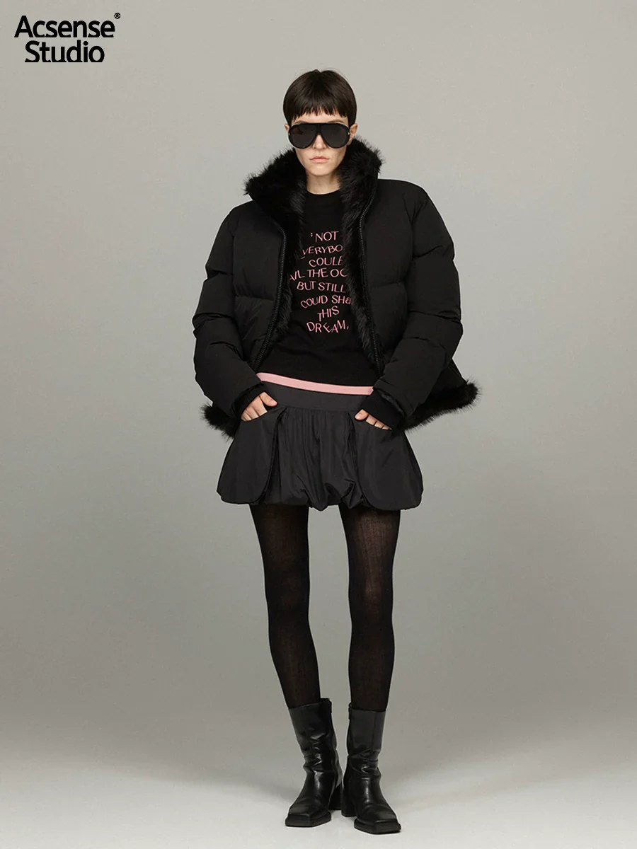 Bubble Hem Pocket Mini Skirt - Image 4