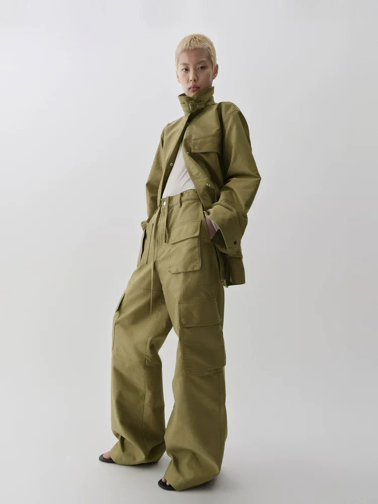Buckle Collar Field Jacket - Image 2