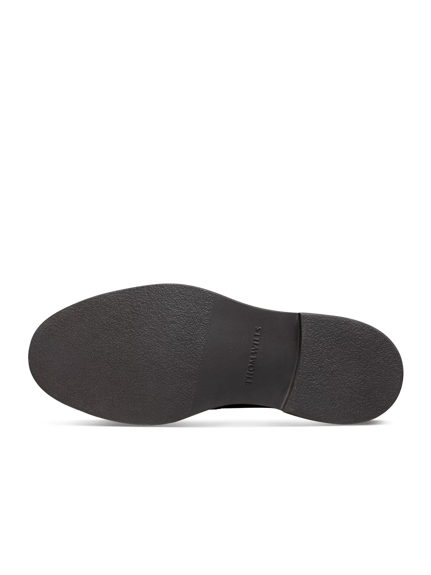 Burnished Top-Grain Leather Wingtip Chelsea Boot - Image 4