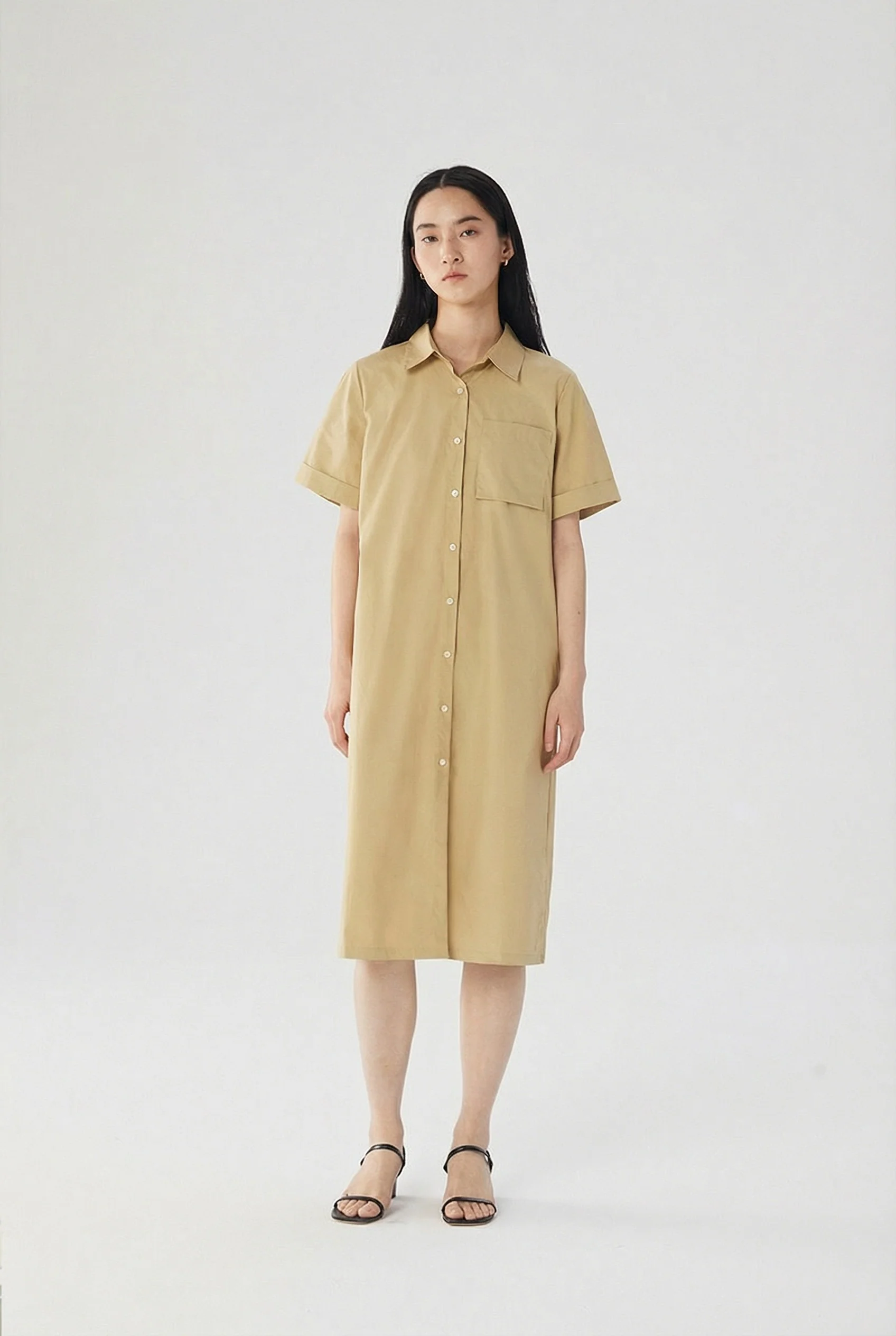 Button Shirt Dress - Image 5