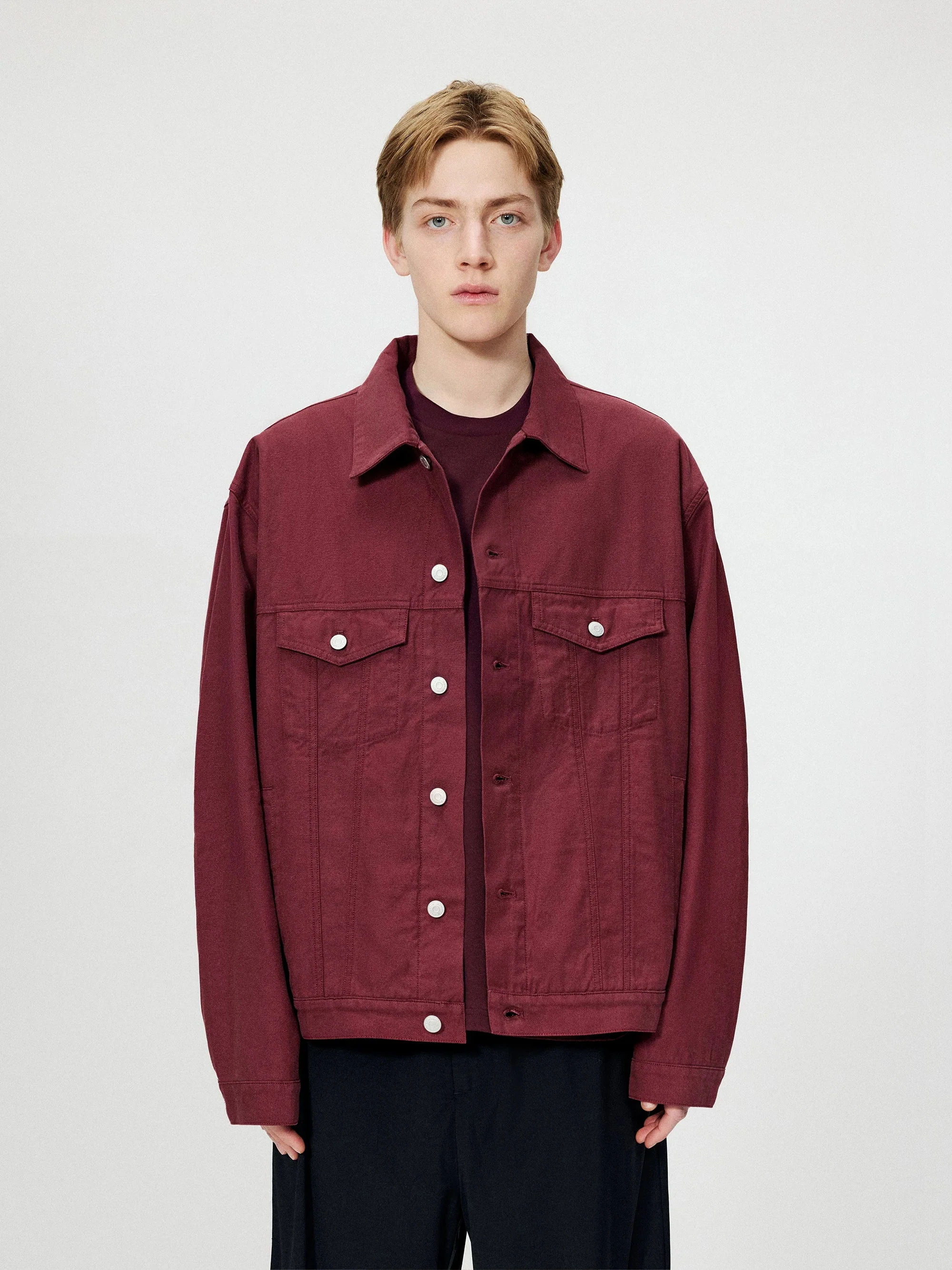 Button Trucker Jacket - Image 5