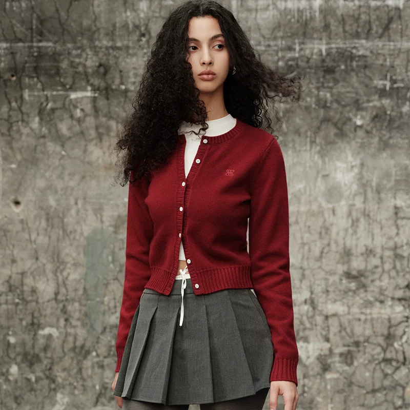 Button-Up Knit Cardigan - Image 2