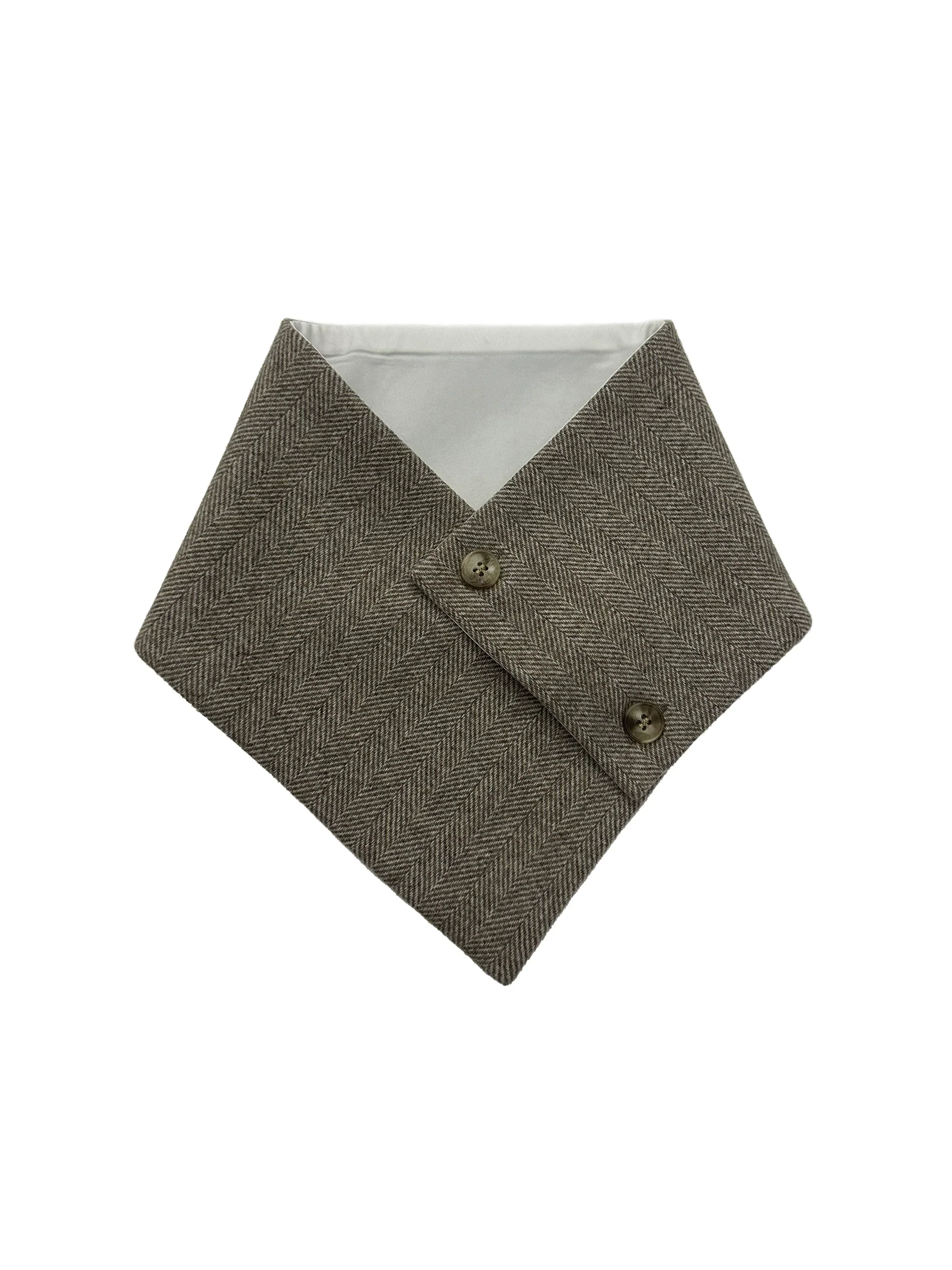 Buttoned Neck Warmer - Image 11