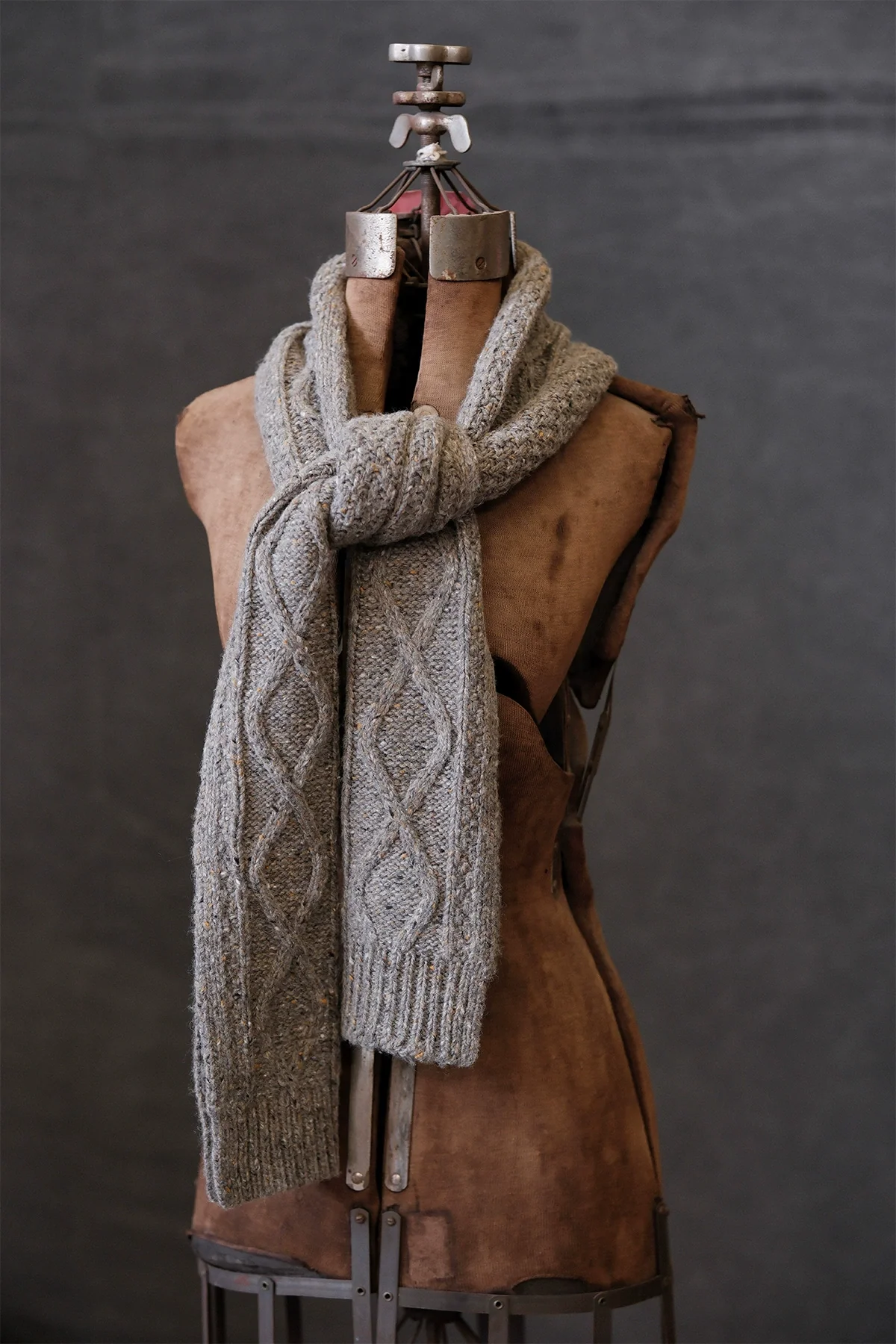 Cable Knit Scarf - Image 6