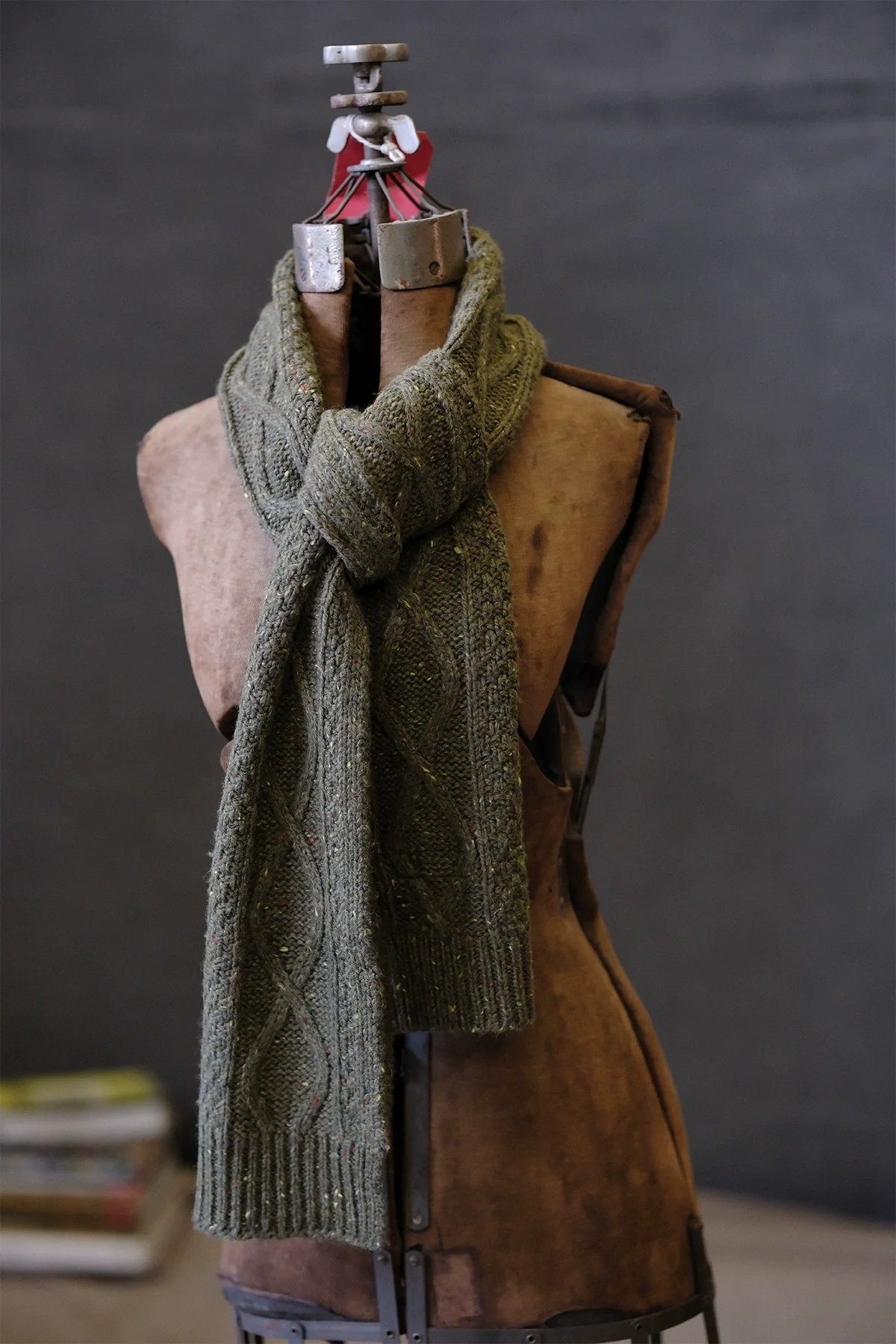 Cable Knit Scarf - Image 7