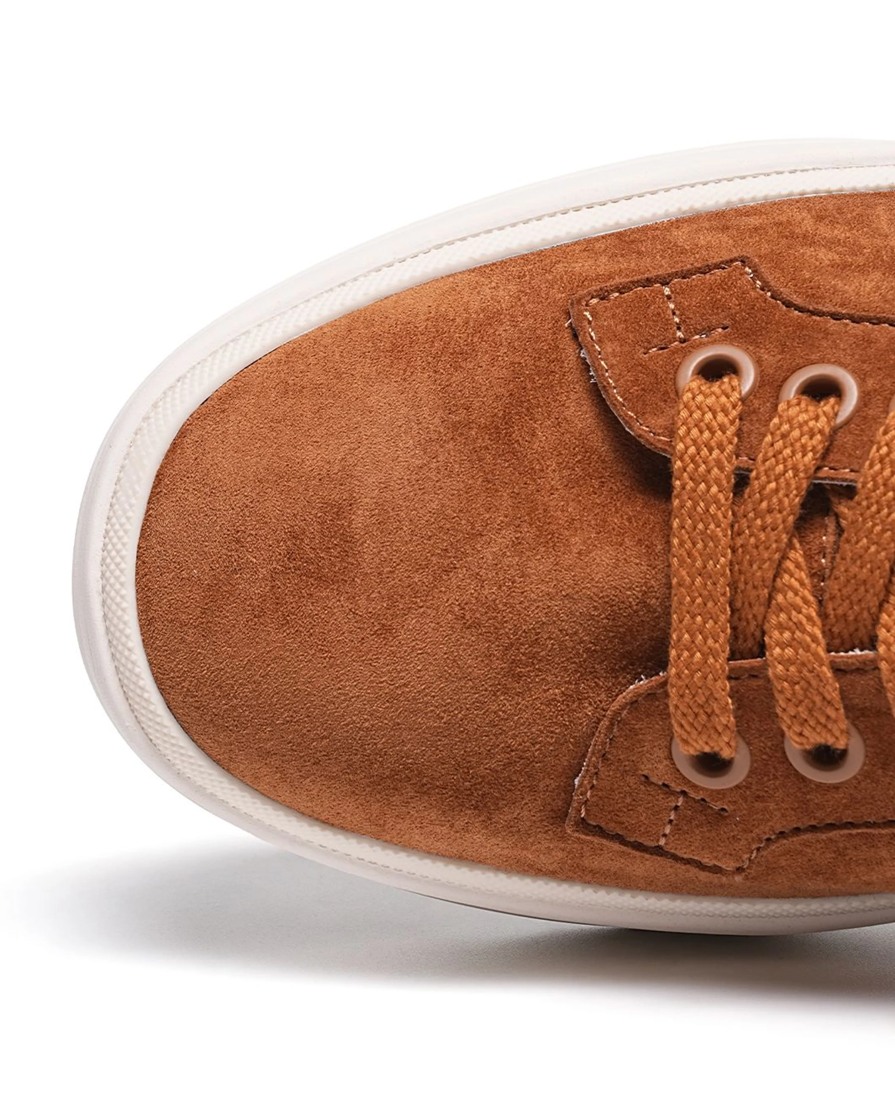 Calf Suede Cupsole Sneakers - Image 3