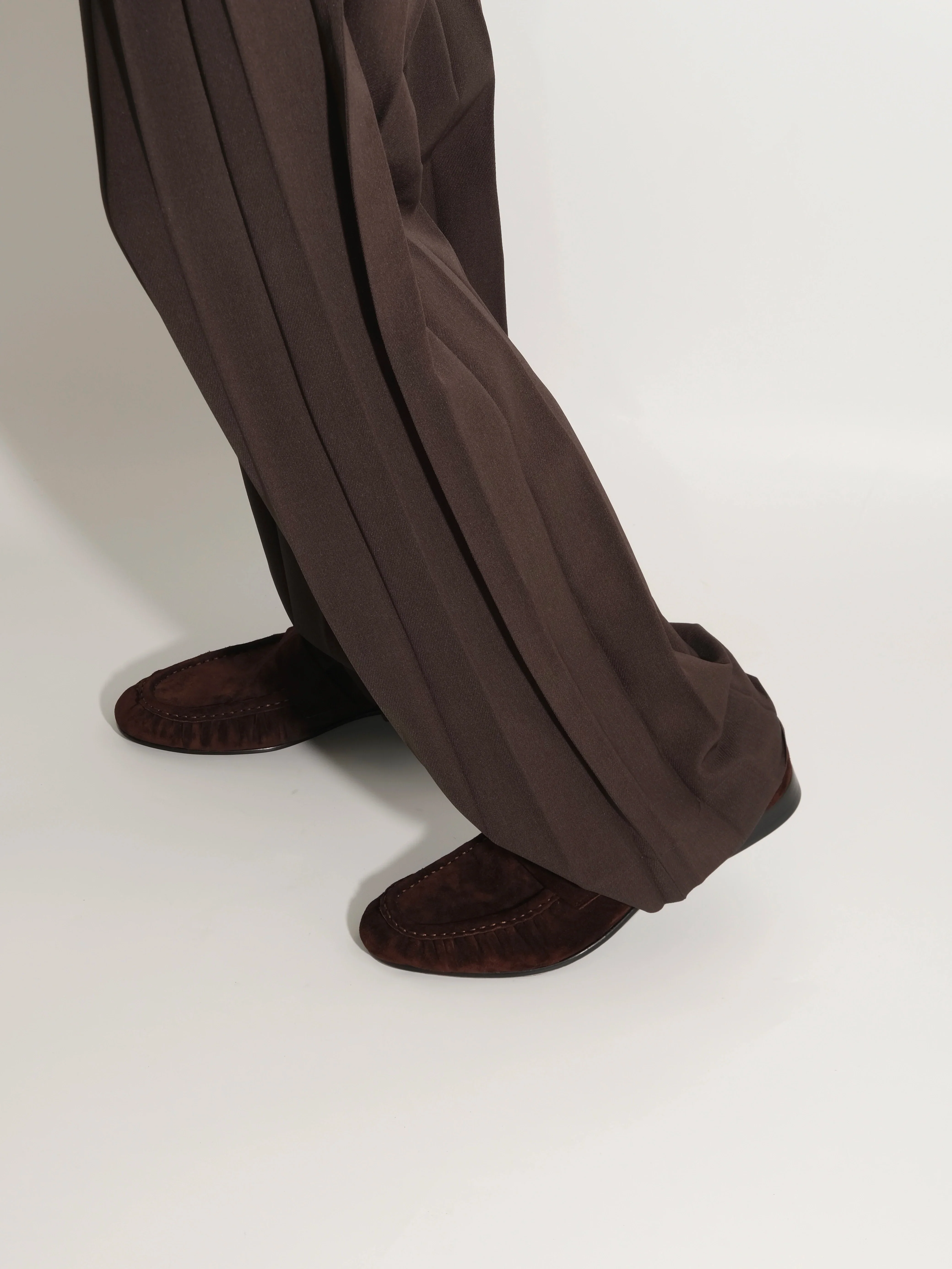 Calf Suede Penny Loafers - Image 2