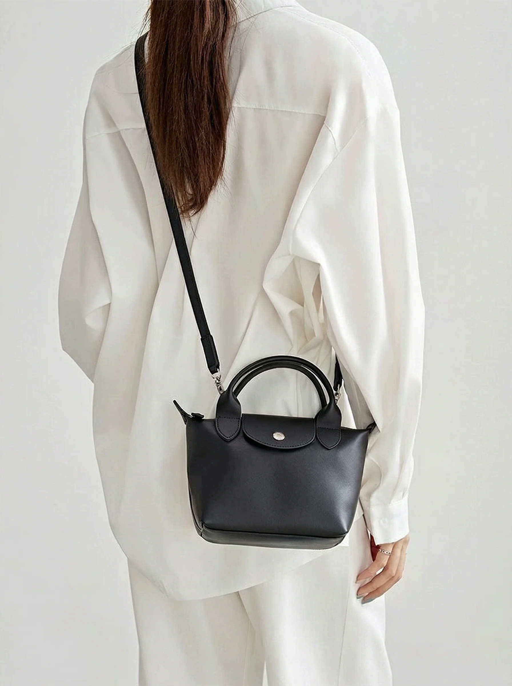 Calfskin Dumpling Bag - Image 2