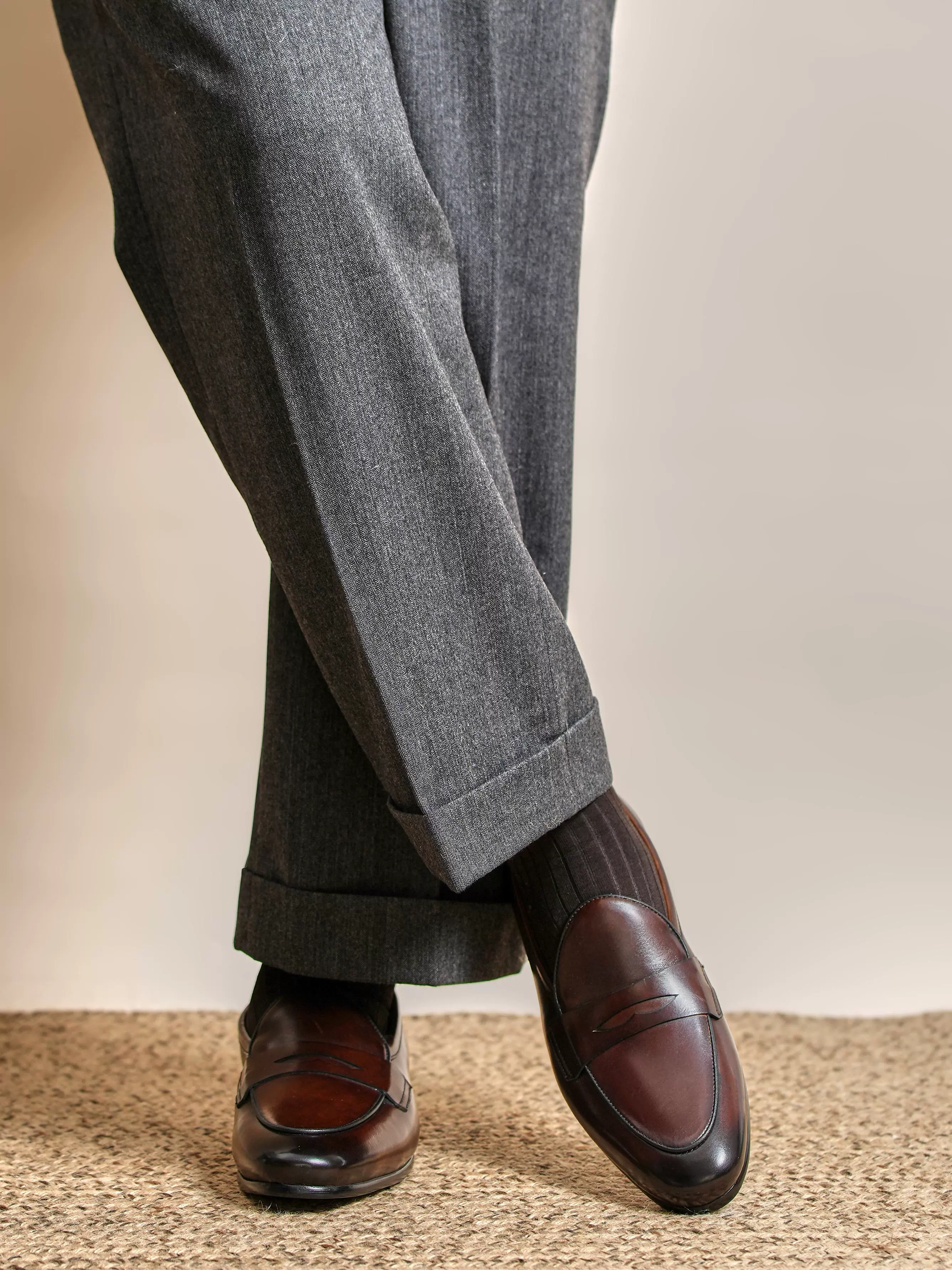 Calfskin Penny Loafers - Image 3