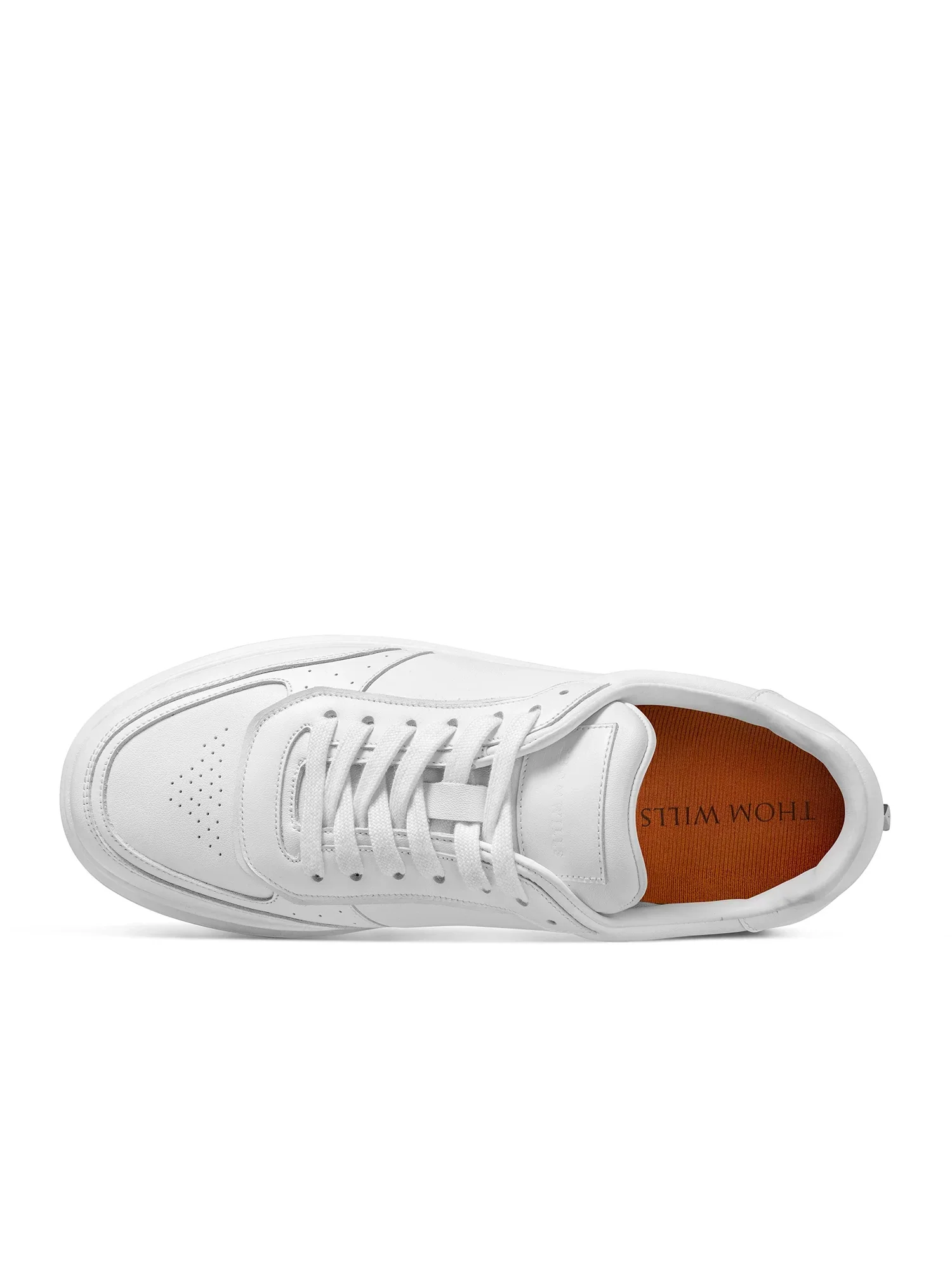 Calfskin Platform Low-Top Sneaker - Image 2