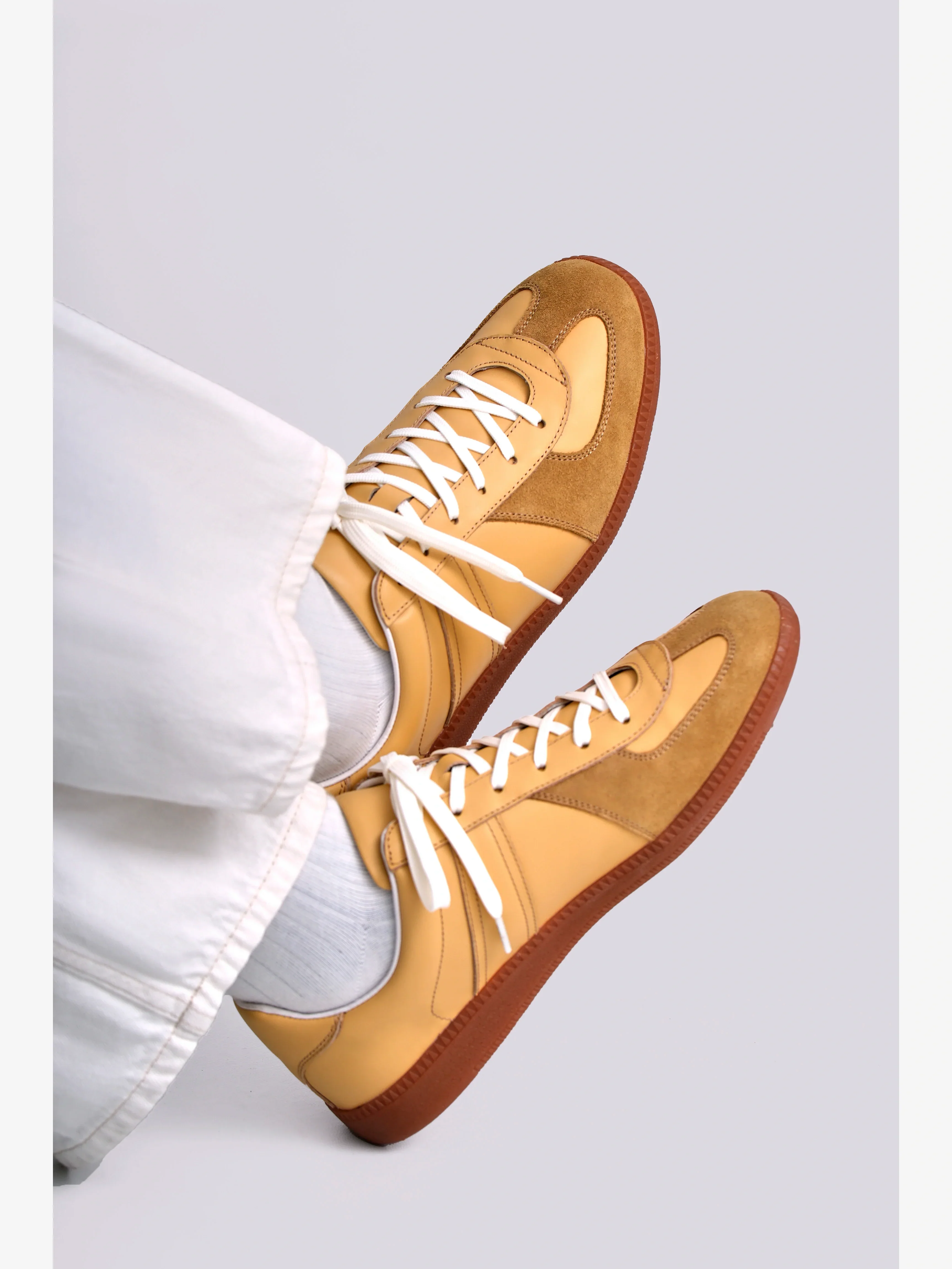Calfskin Retro Trainer