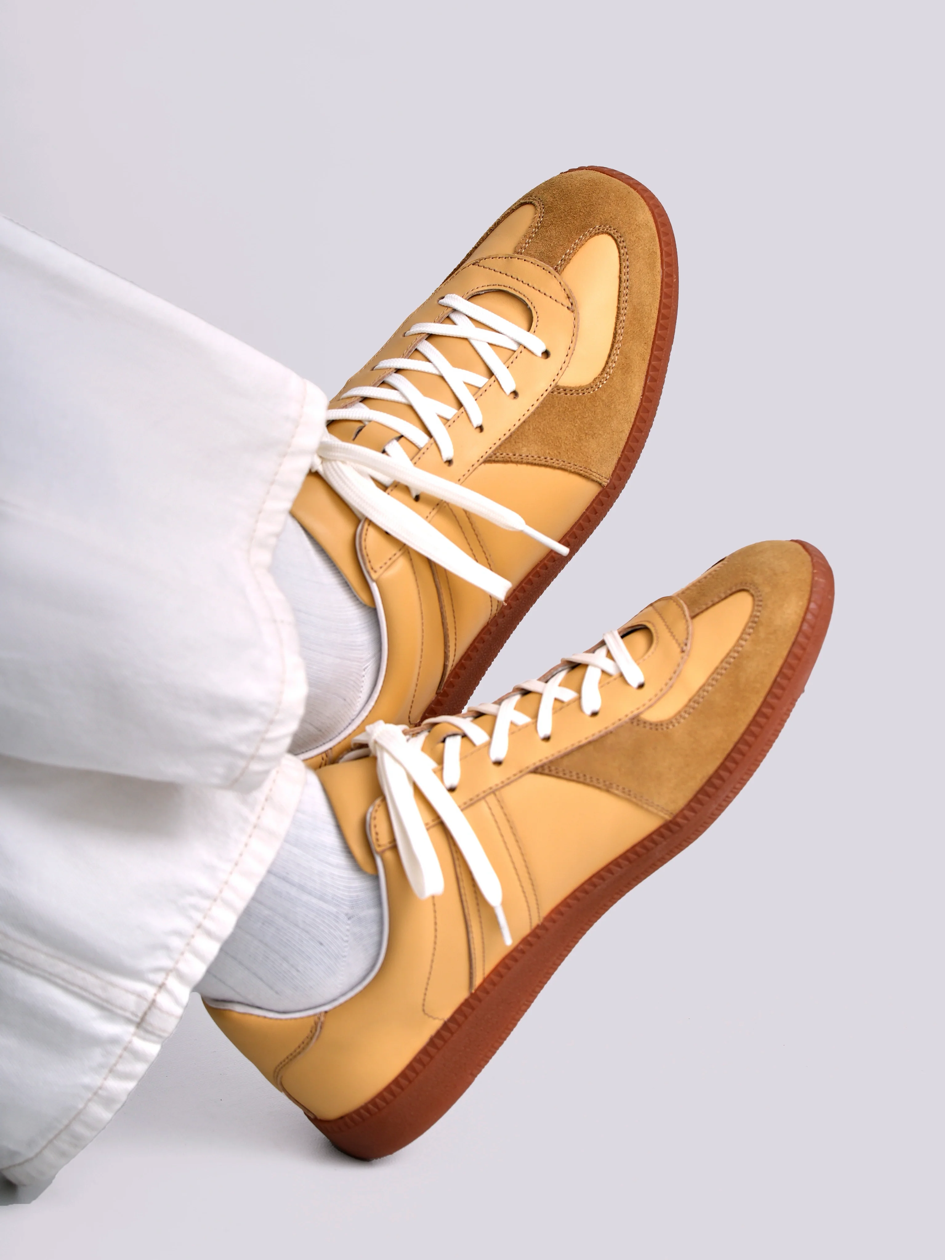 Calfskin Retro Trainer - Image 6