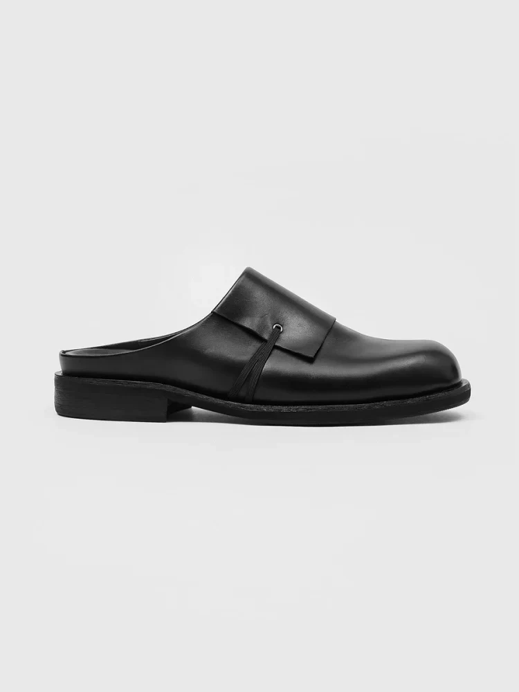 Calfskin Slip-On Mules - Image 2