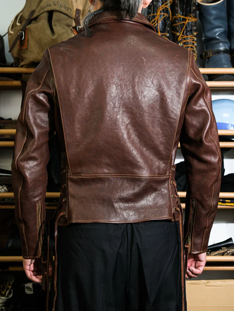 California Patrol Horsehide Jacket - Image 4