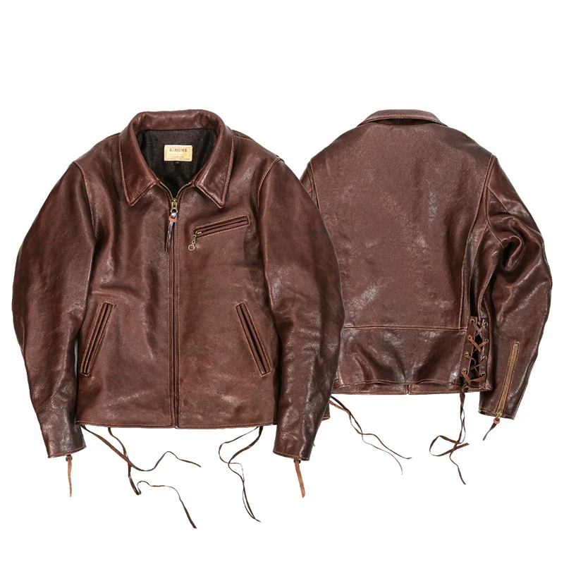 California Patrol Horsehide Jacket - Image 7