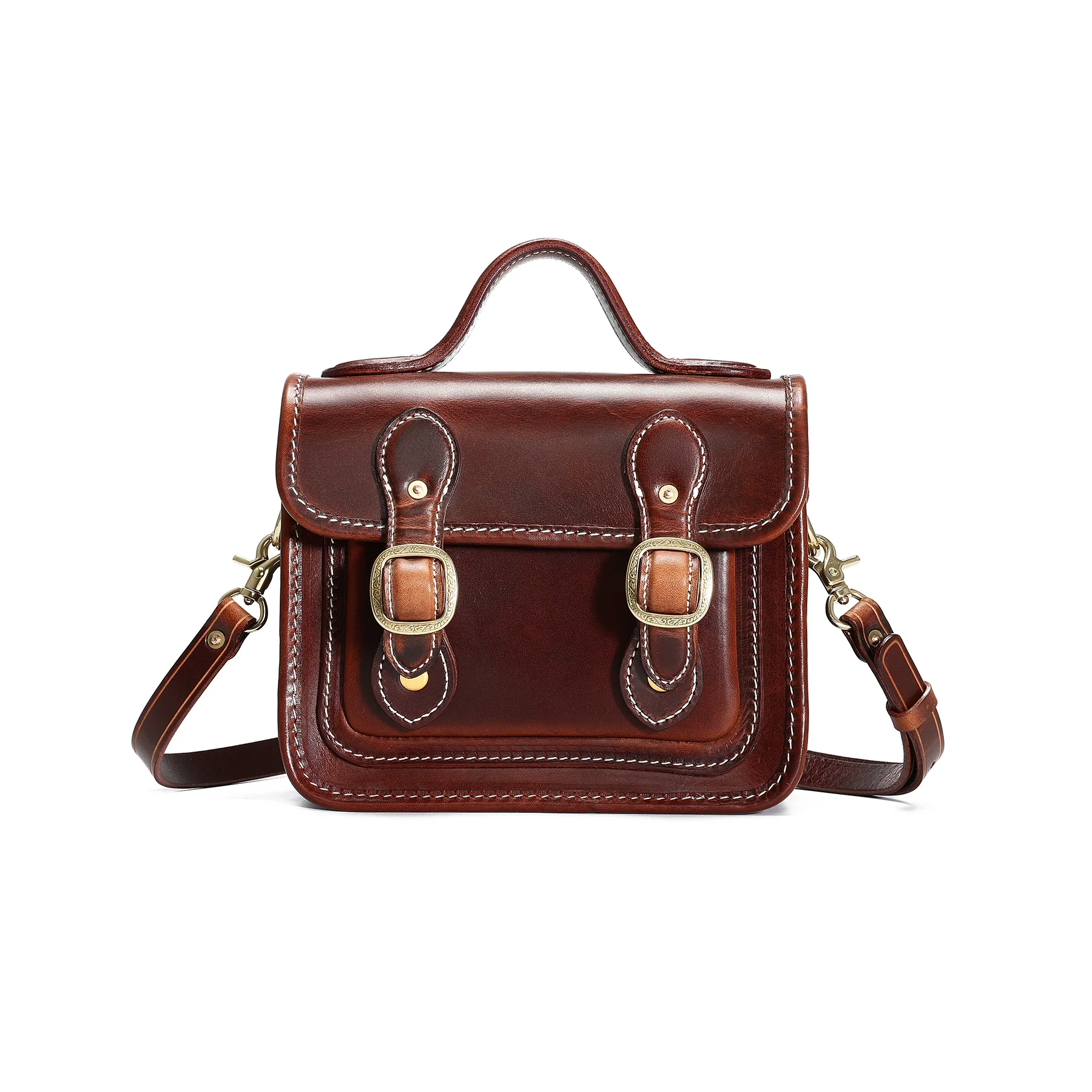 Cambridge Leather Satchel - Image 7