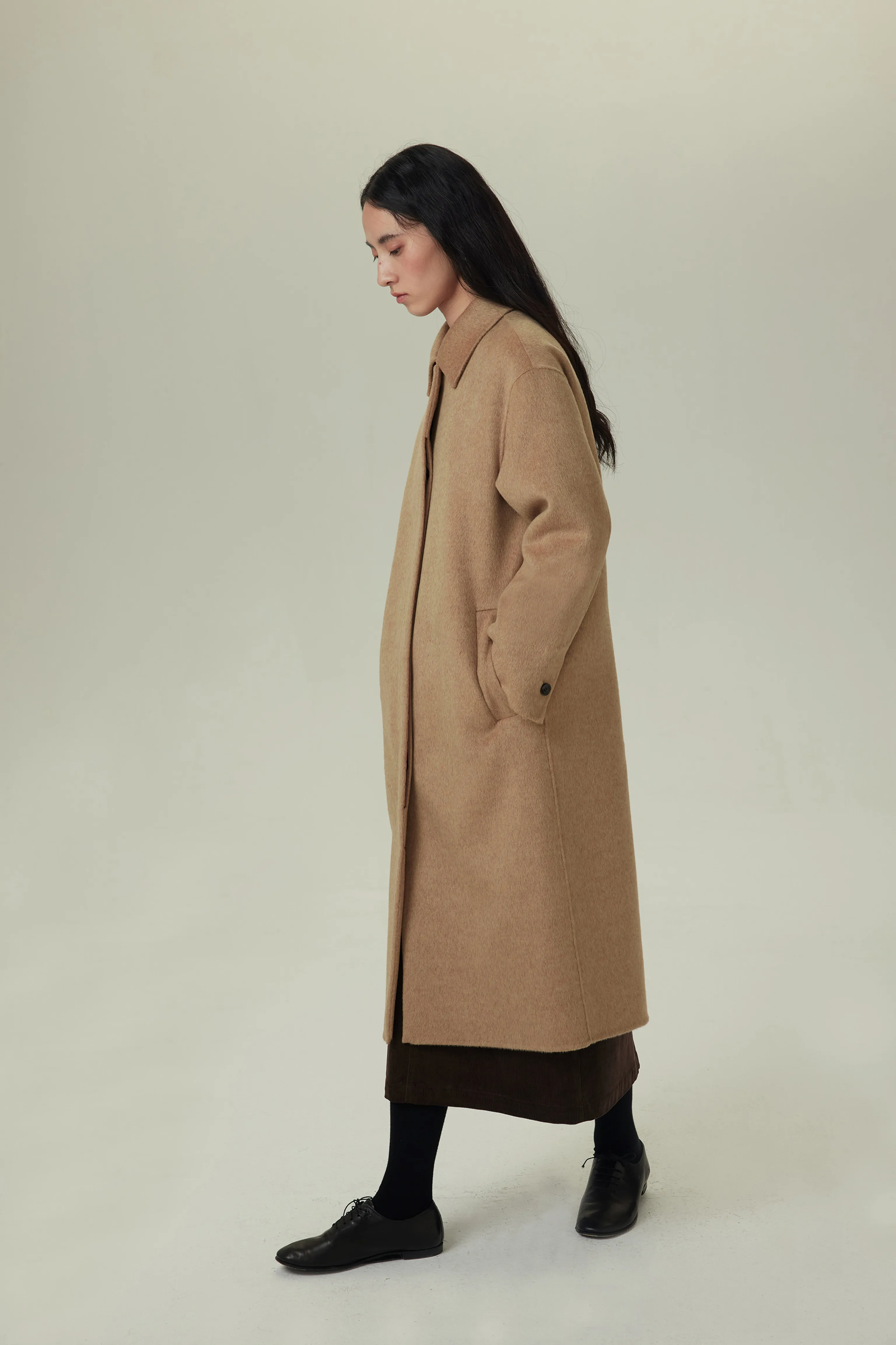 Camel Longline Coat