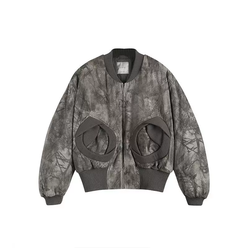 Camouflage Bomber Jacket - Image 5