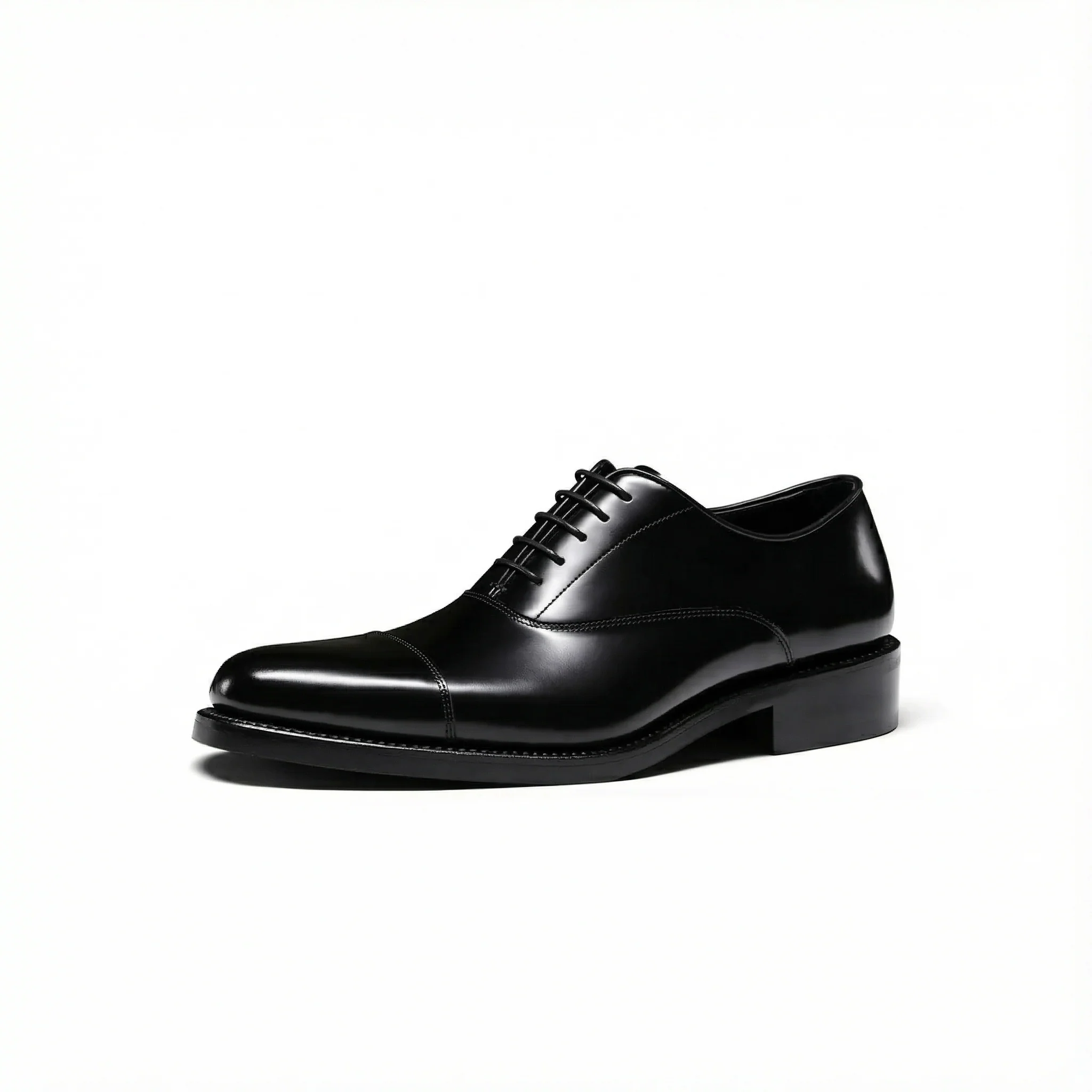 Cap-Toe Leather Oxford Shoe - Image 2