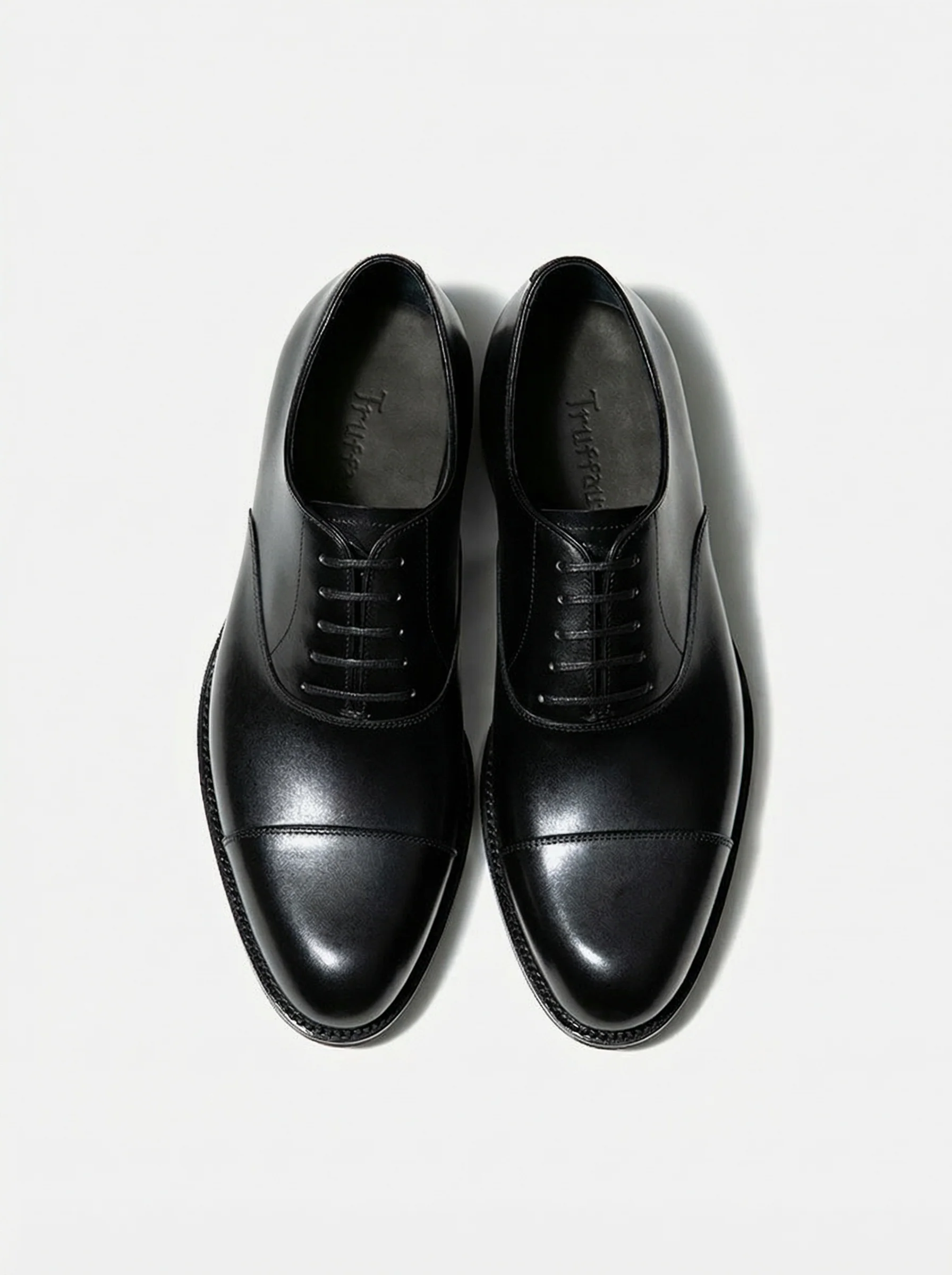 Cap-Toe Oxford Leather Shoes - Image 2