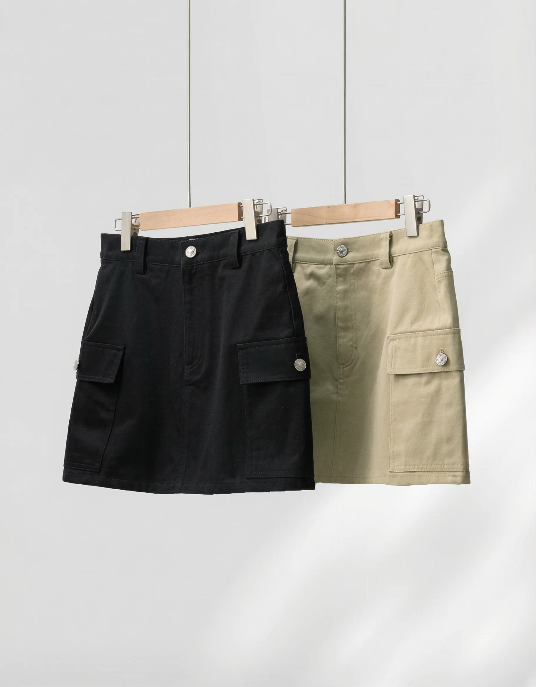 Cargo Pocket Mini Skirt - Image 2