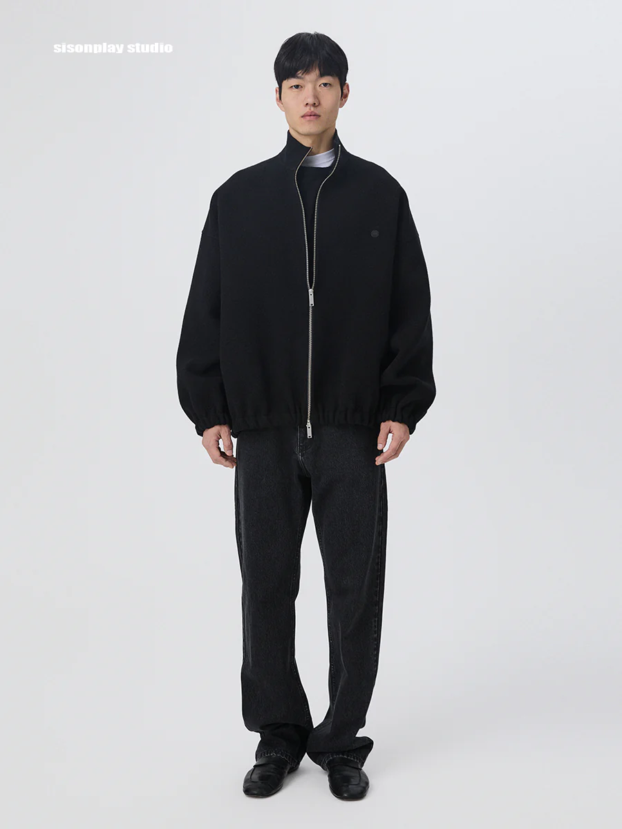 Cashmere-Blend Double-Face Zip Jacket - Image 5