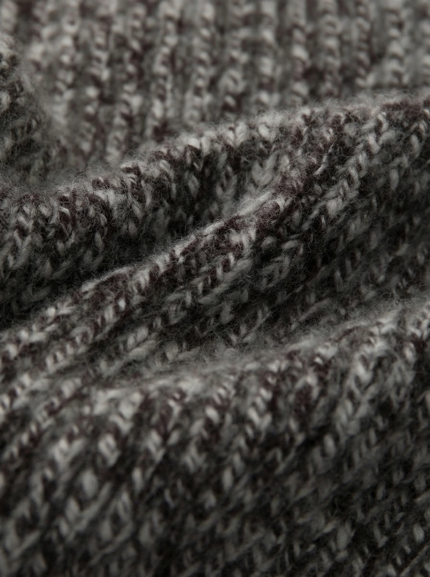 Cashmere Sailor Collar Zip Cardigan - Image 6