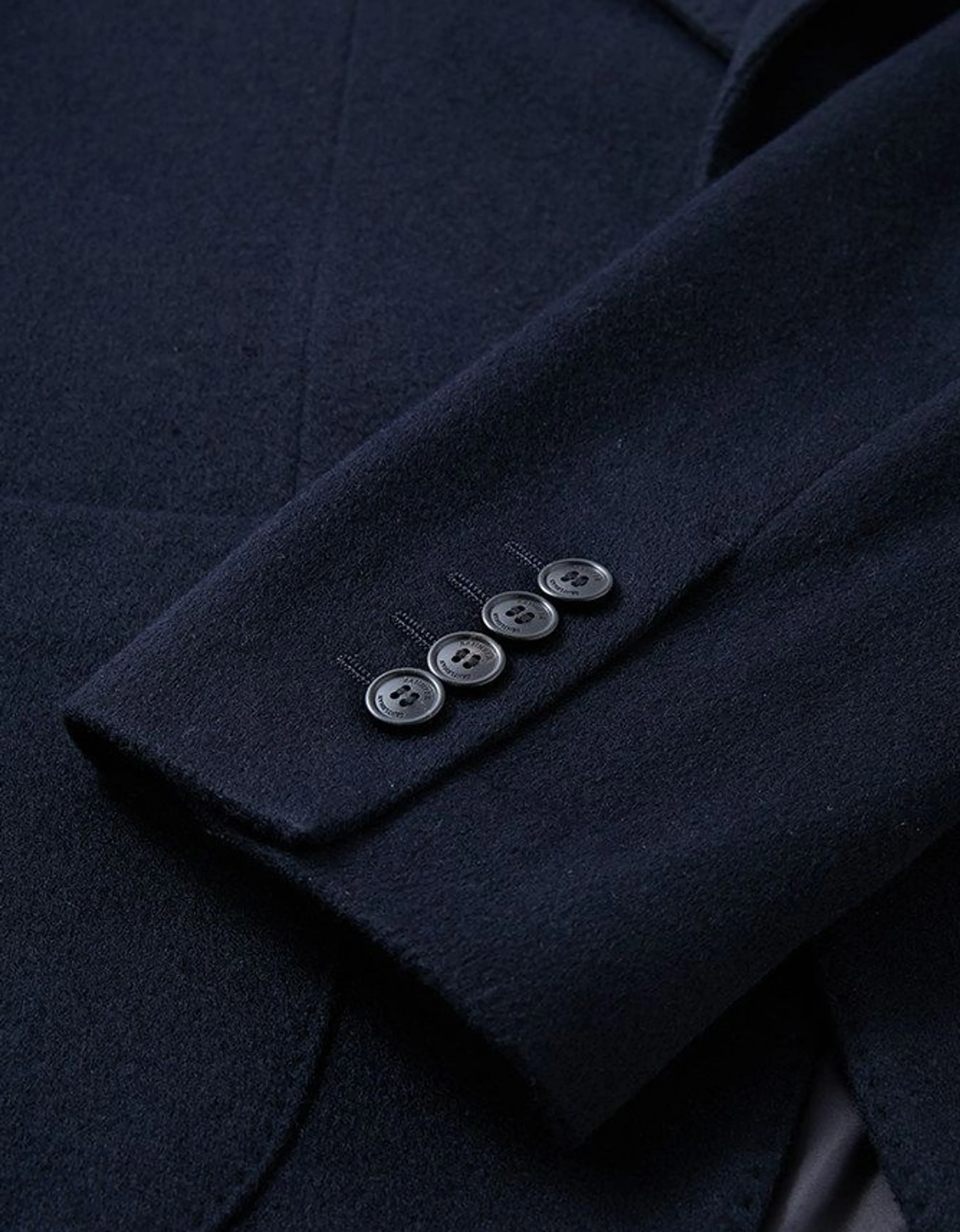 Cashmere-Wool Blend Two-Button Blazer - Image 7
