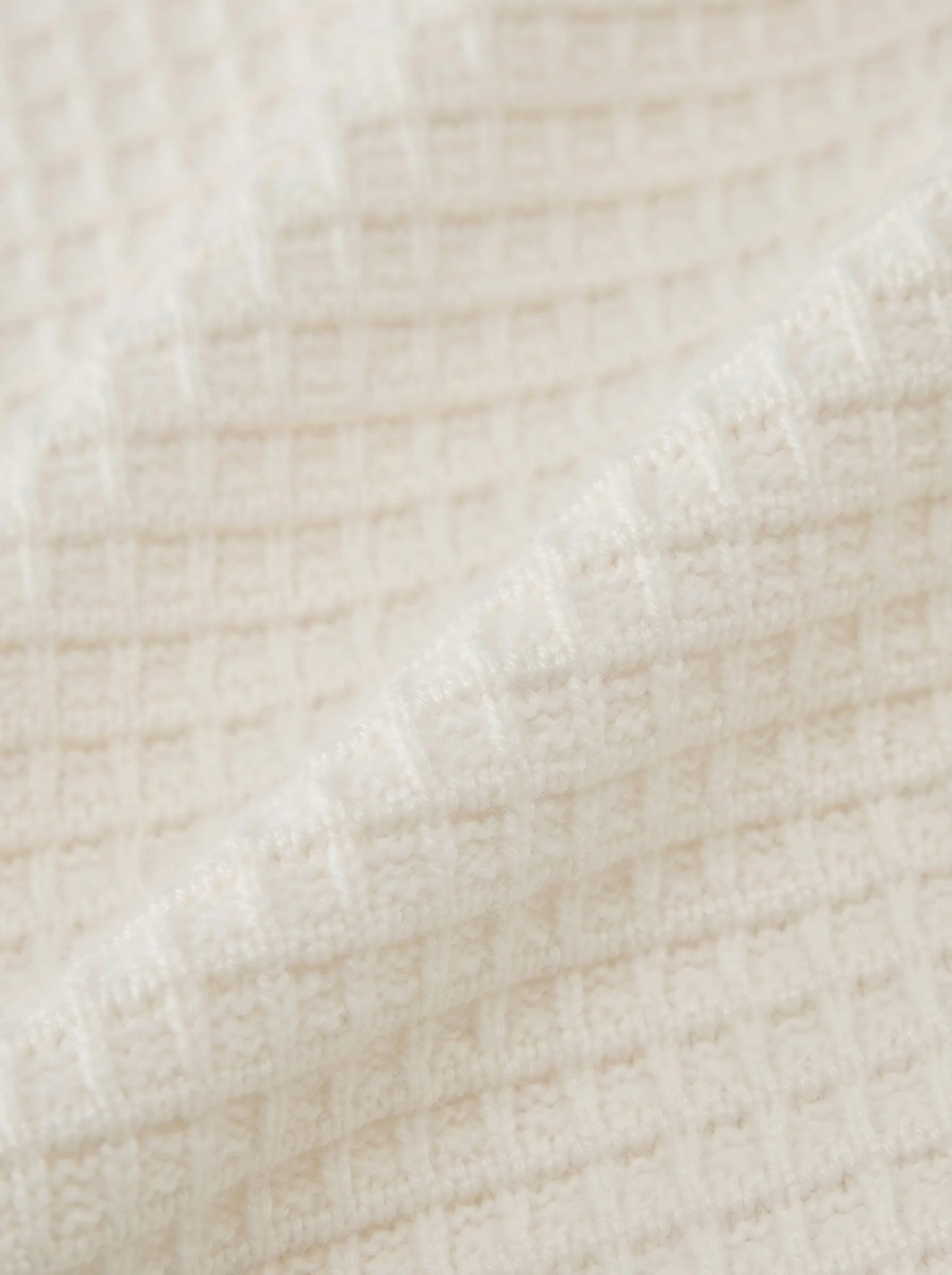 Cashmere-Wool Waffle Knit Set - Image 6