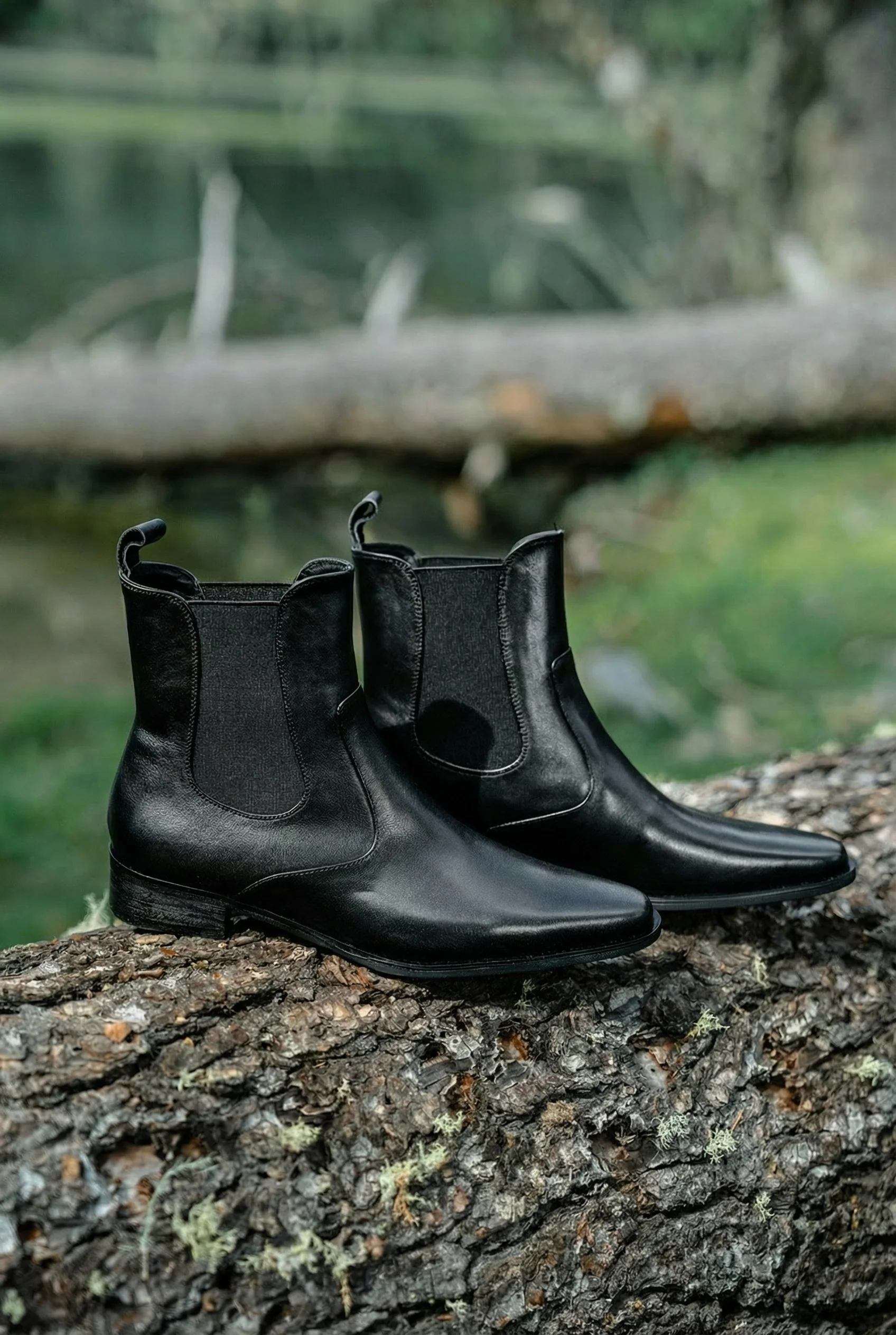 Cecilia Square-Toe Chelsea Boots - Image 3