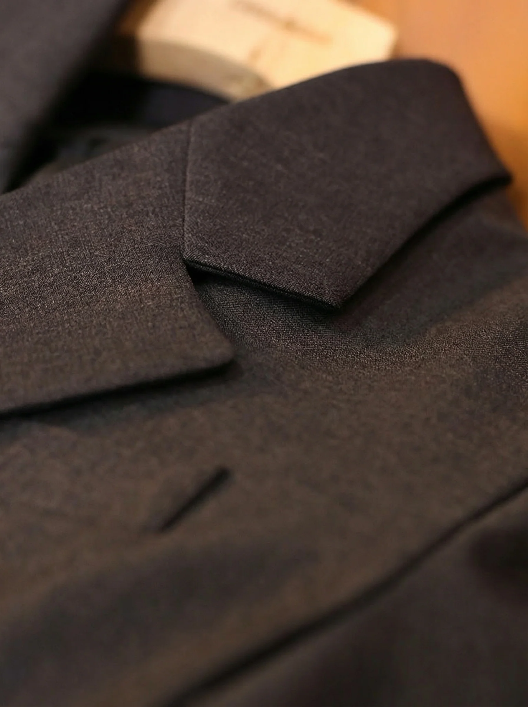 Charcoal Long Blazer - Image 2