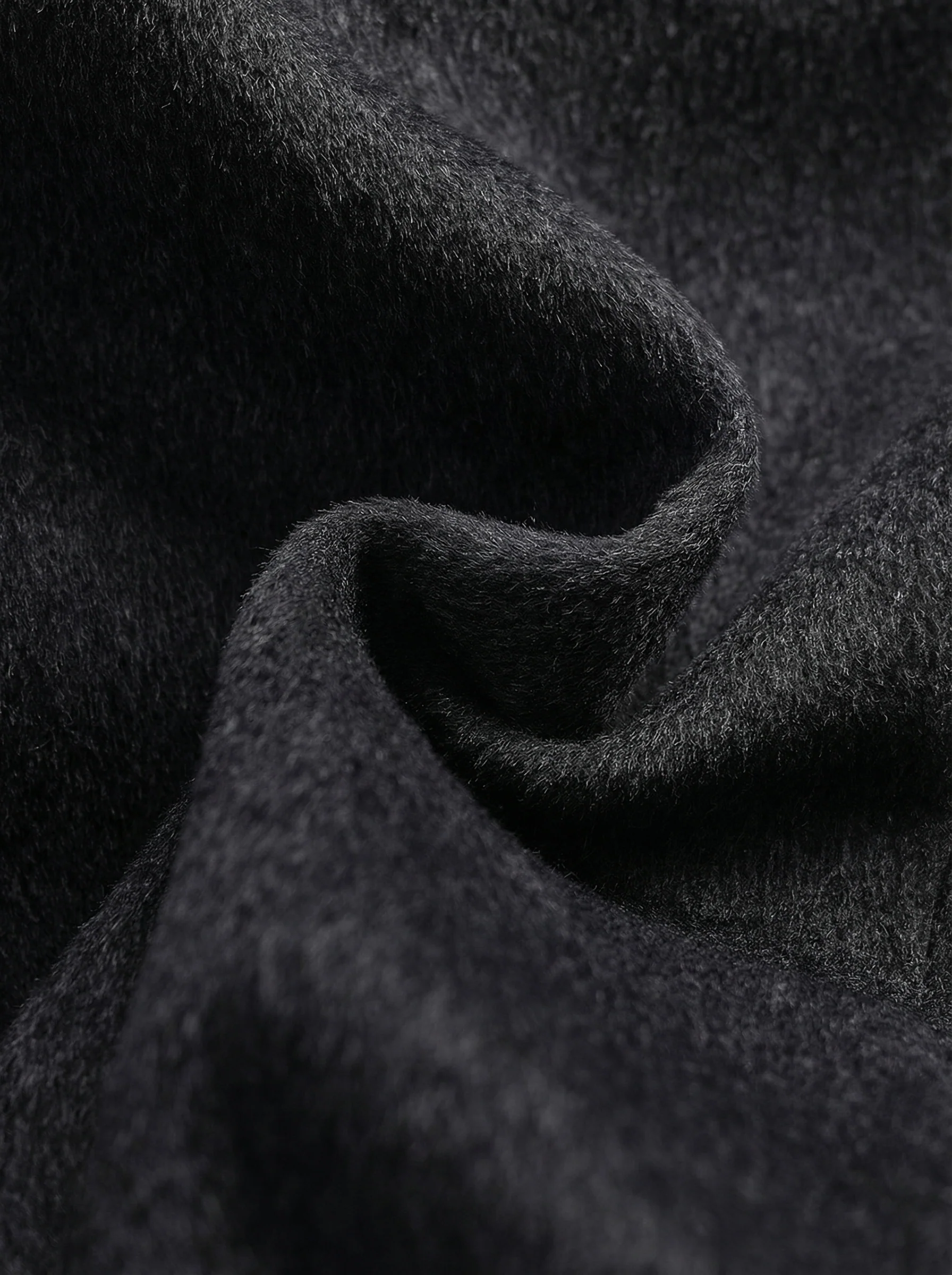 Charcoal Wool-Cashmere Chesterfield Coat - Image 5