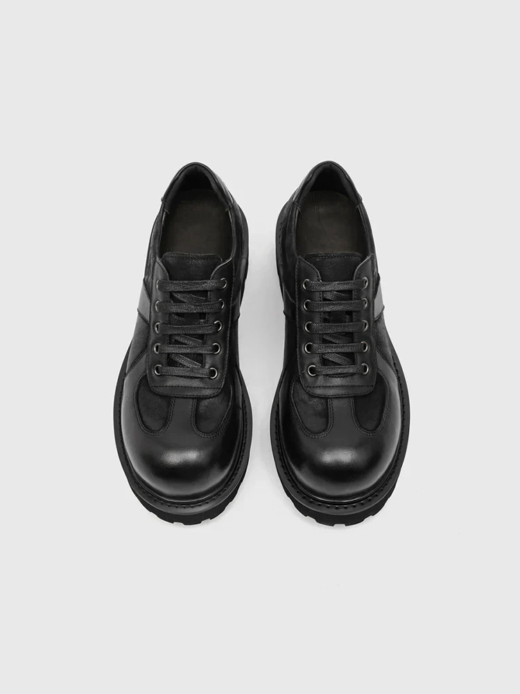 Chunky Leather Derby Shoe - Image 2