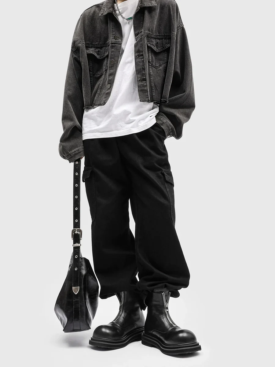 Chunky Zipper Chelsea Boots - Image 5