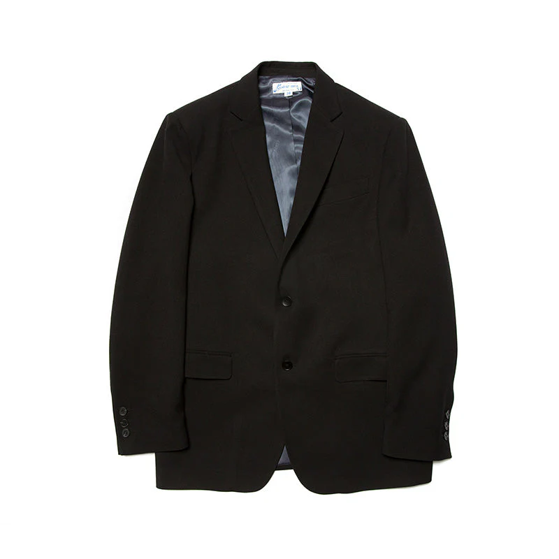 Classic Black Two-Button Blazer - Image 4