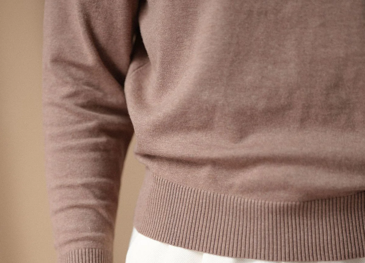 Classic Cotton-Cashmere Turtleneck Sweater