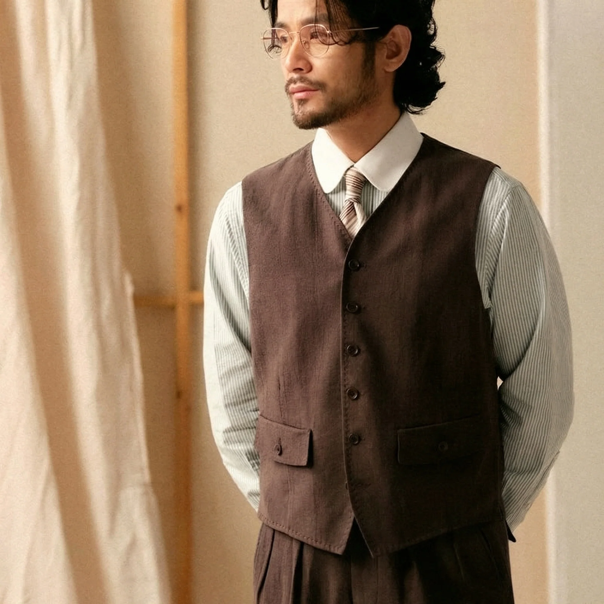 Classic Double Pocket Vest - Image 13