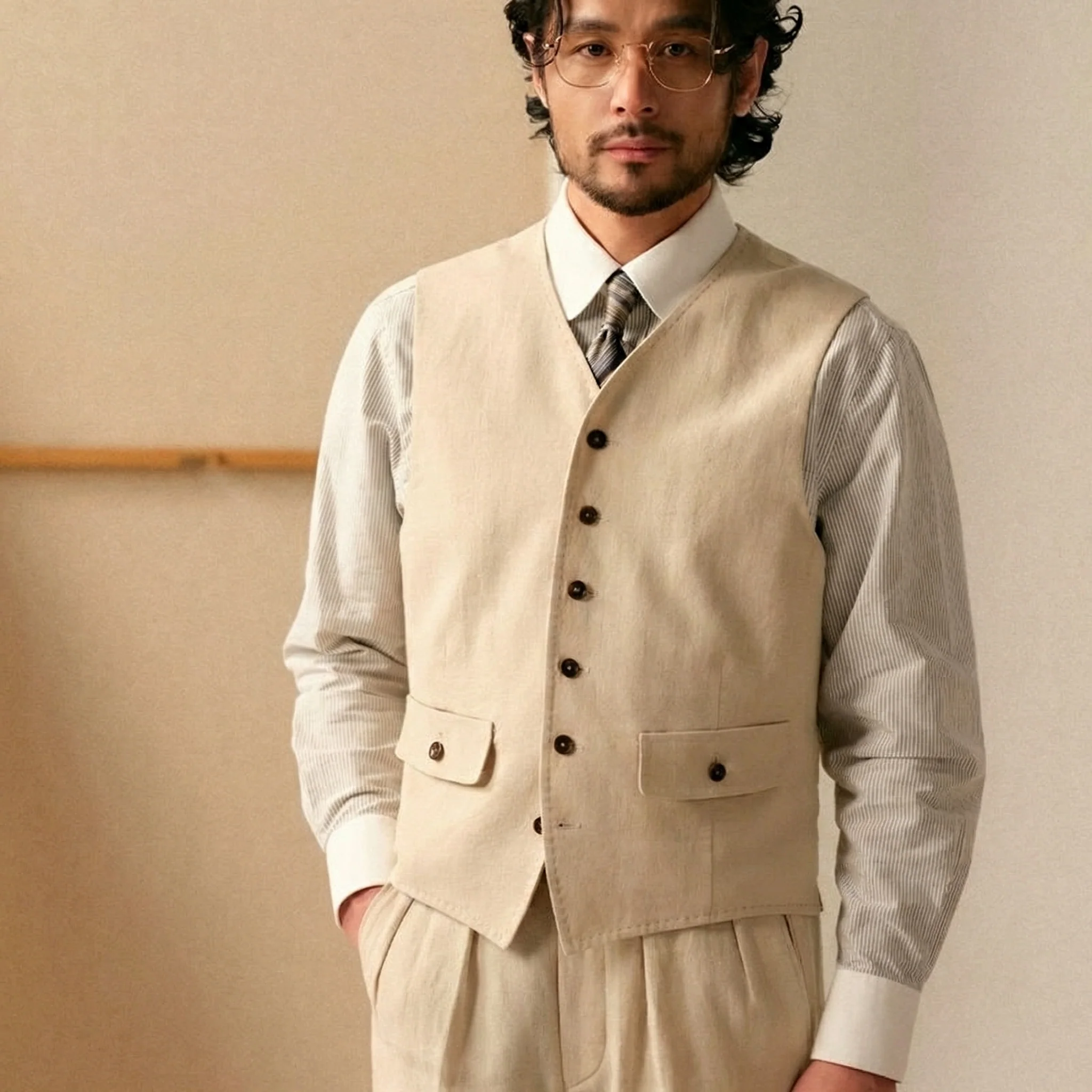 Classic Double Pocket Vest - Image 14