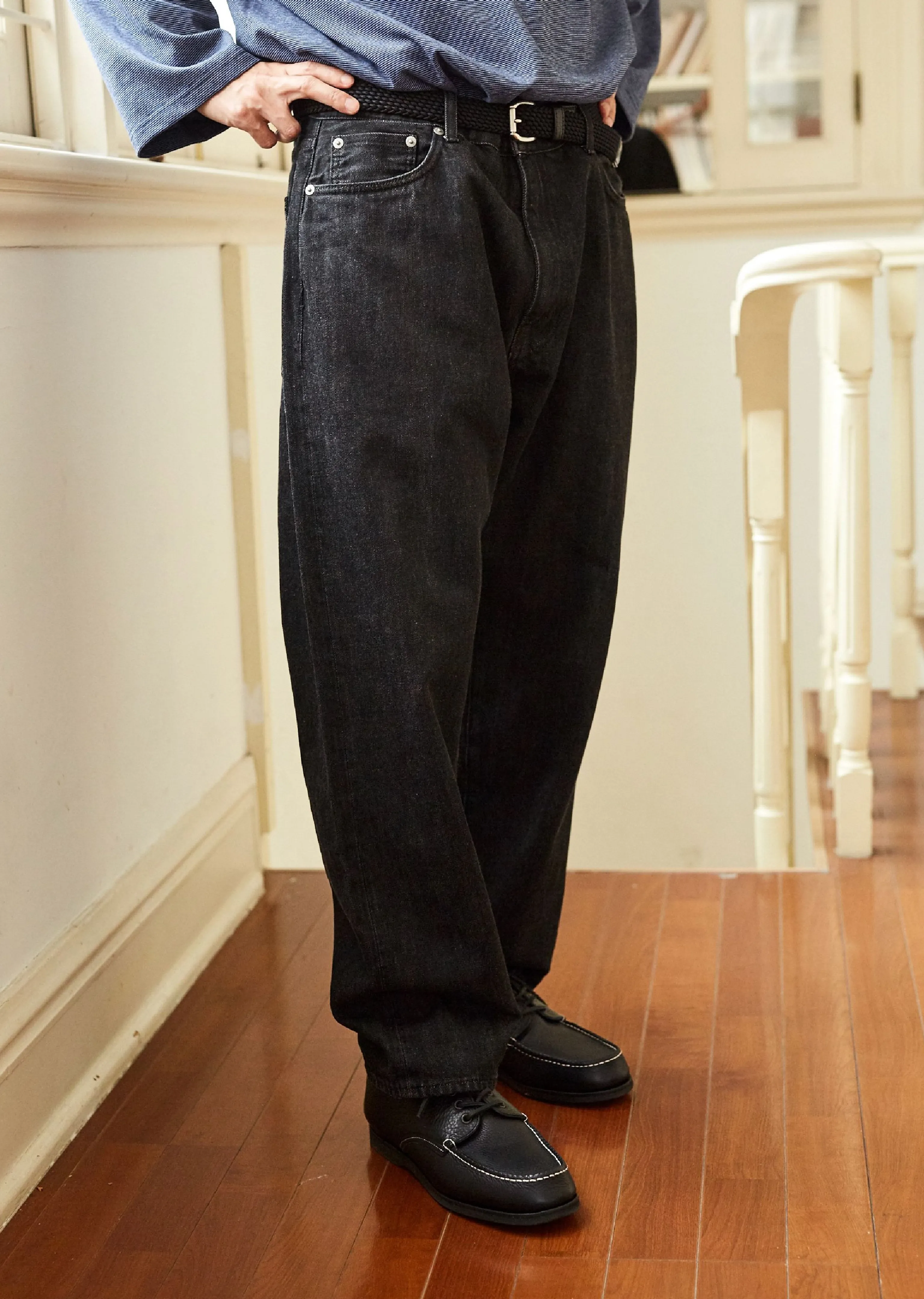 Classic Fit Selvedge Denim Jeans - Image 2