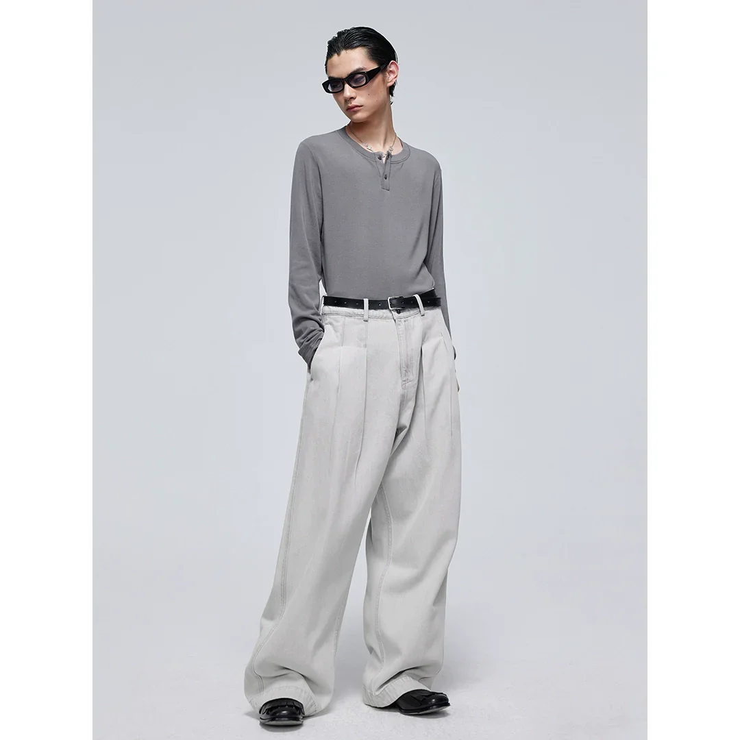 Classic Henley Shirt - Image 3