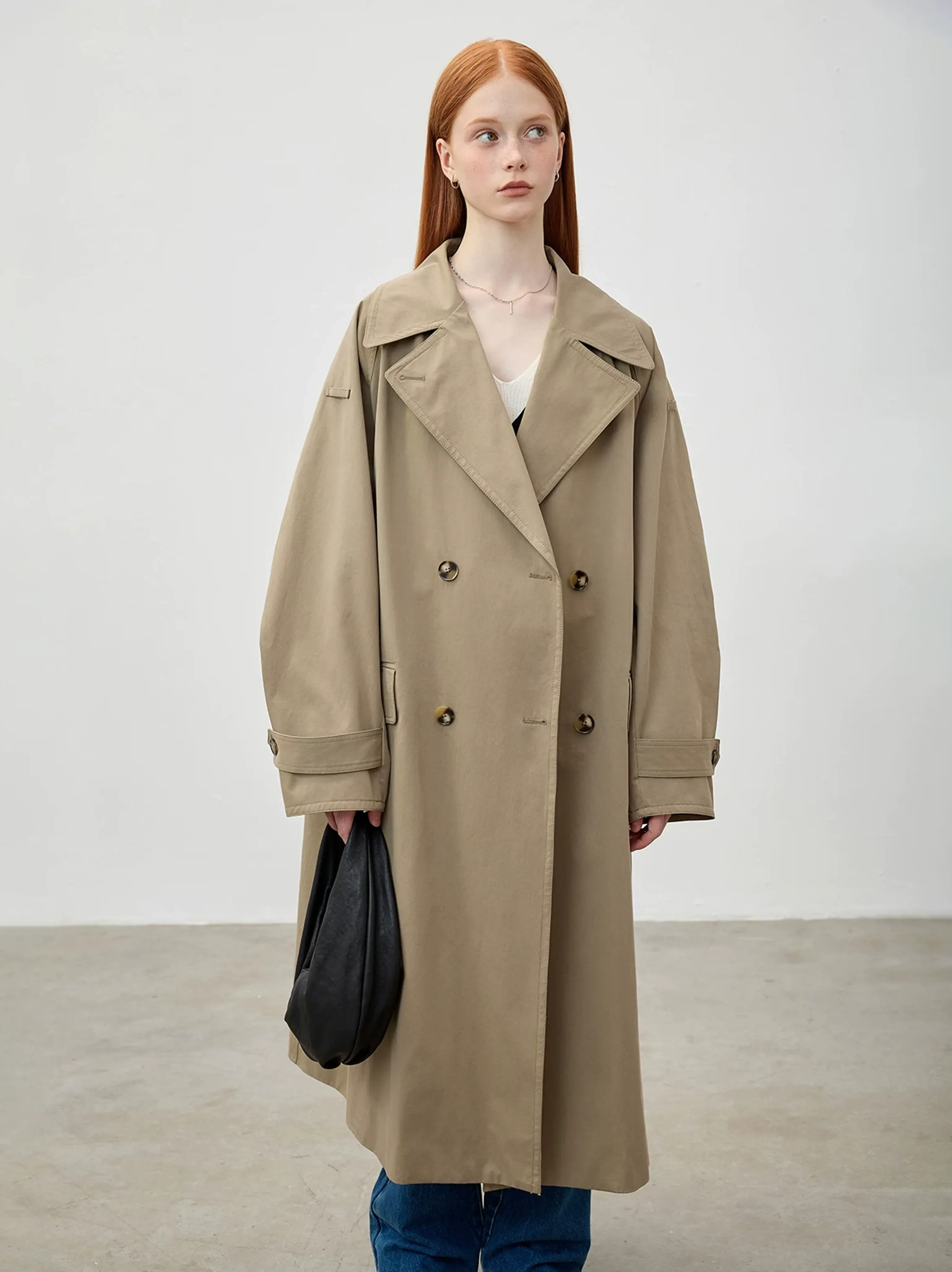 Classic Khaki Trench Coat