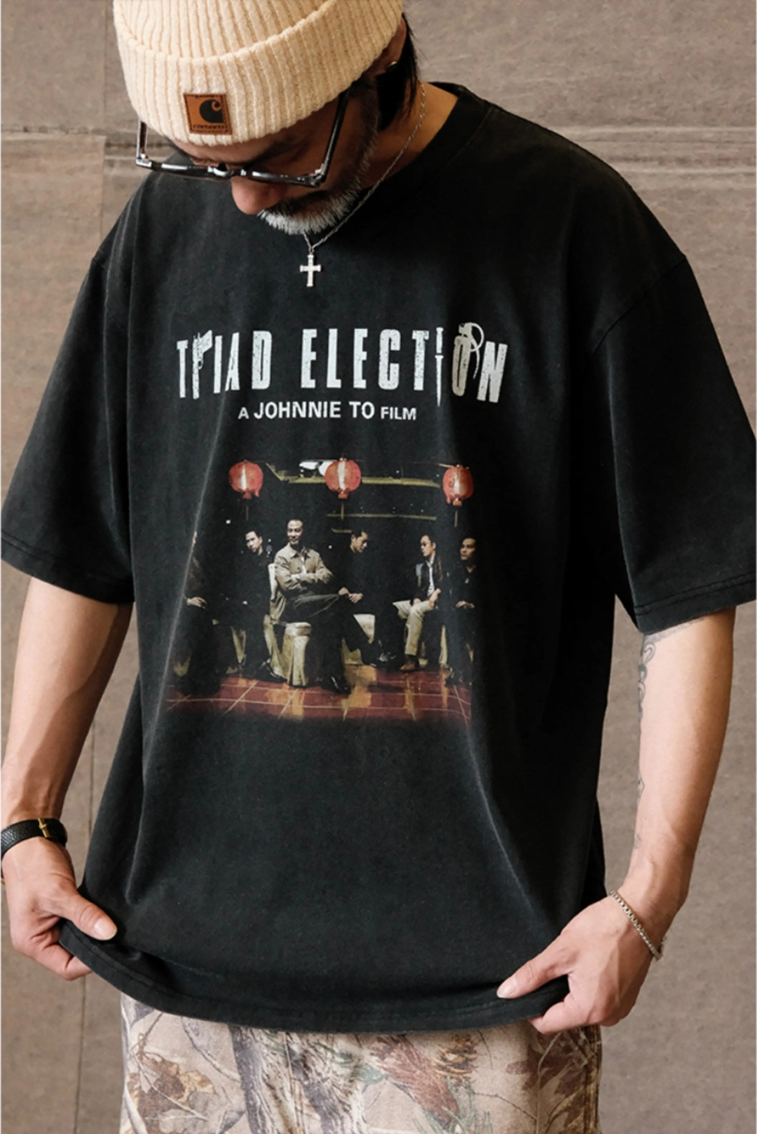 Classic Movie Print T-Shirt