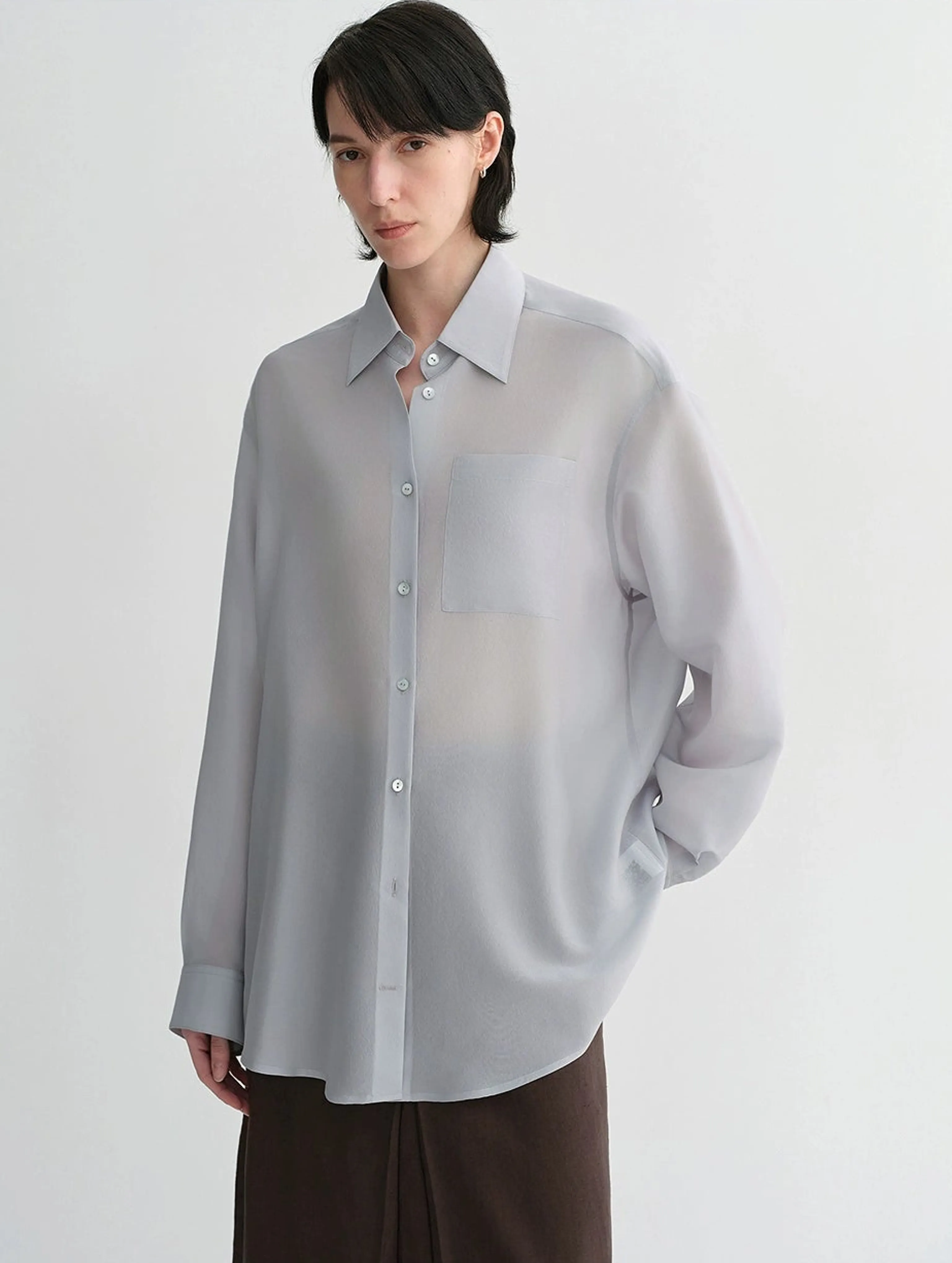Classic Silk Acetate Shirt - Image 7